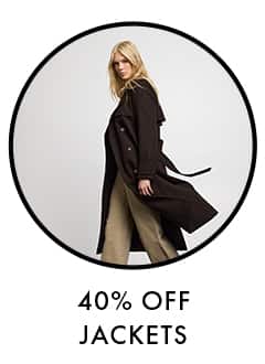40% OFF JACKETS