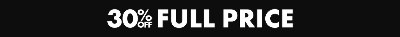 30% Off Full Price