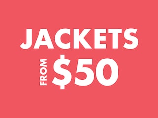 Jackets From $50
