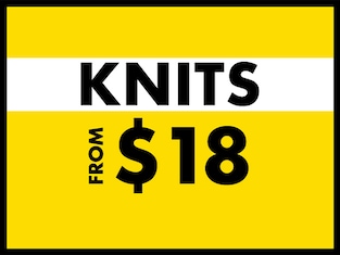 Knits From $18