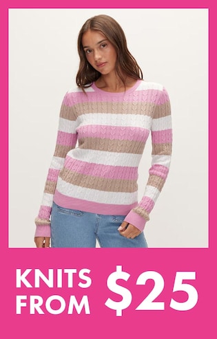 Knits From $25