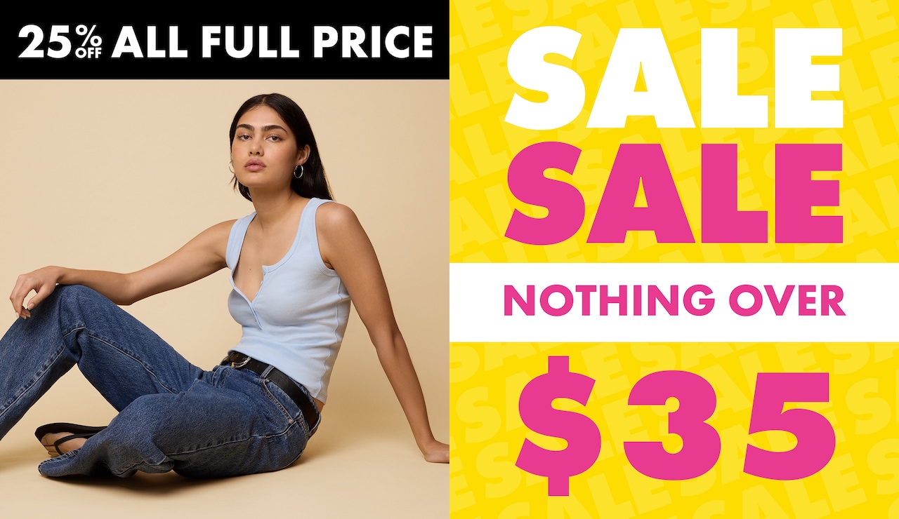 30% Off Full Price. SALE NOTHING OVER $35