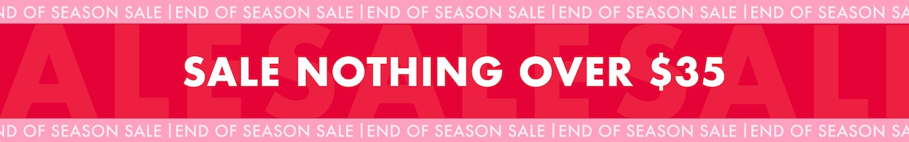 Sale Nothing Over $35