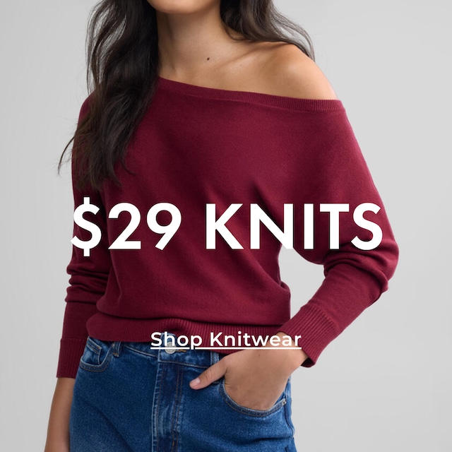 $29 Knits. Shop Knitwear