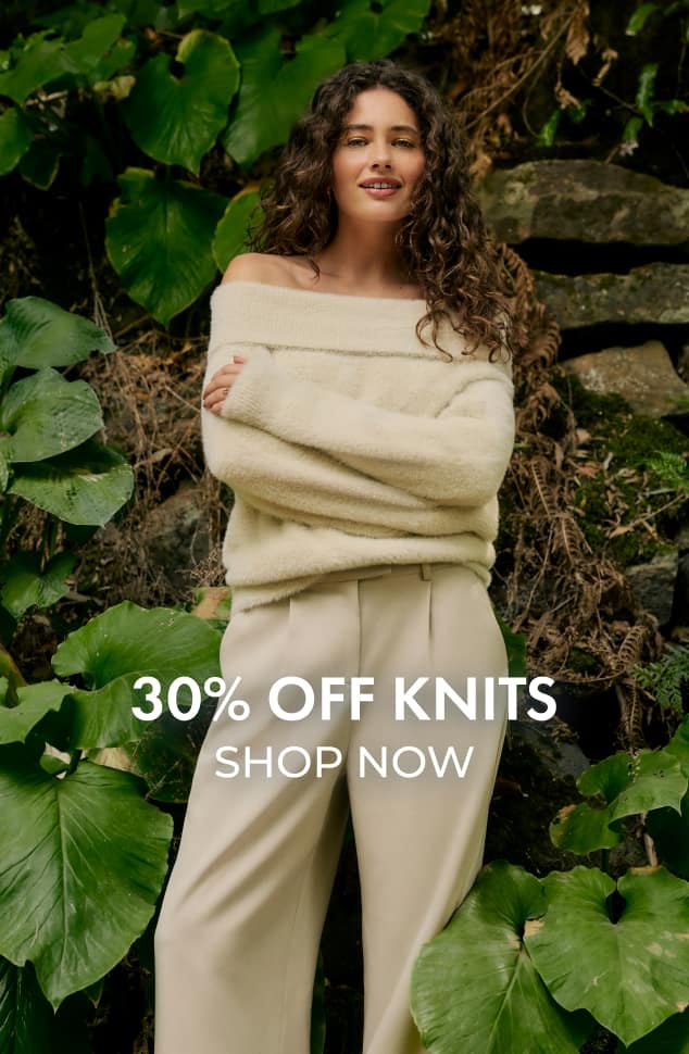 30% Off Knits
