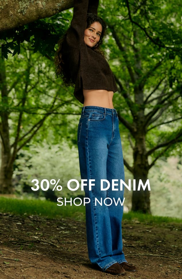 30% Off Denim