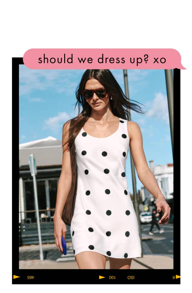 Should we dress up? xo