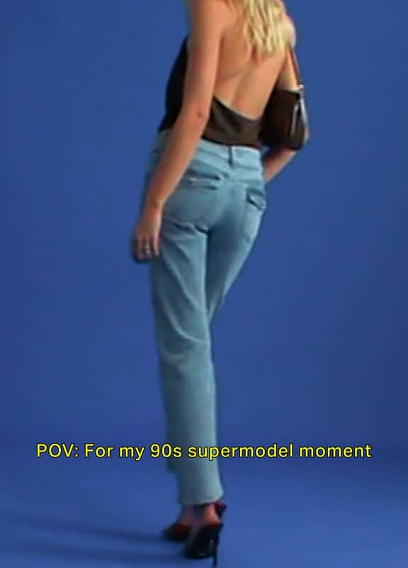 POV: For my 90s supermodel moment