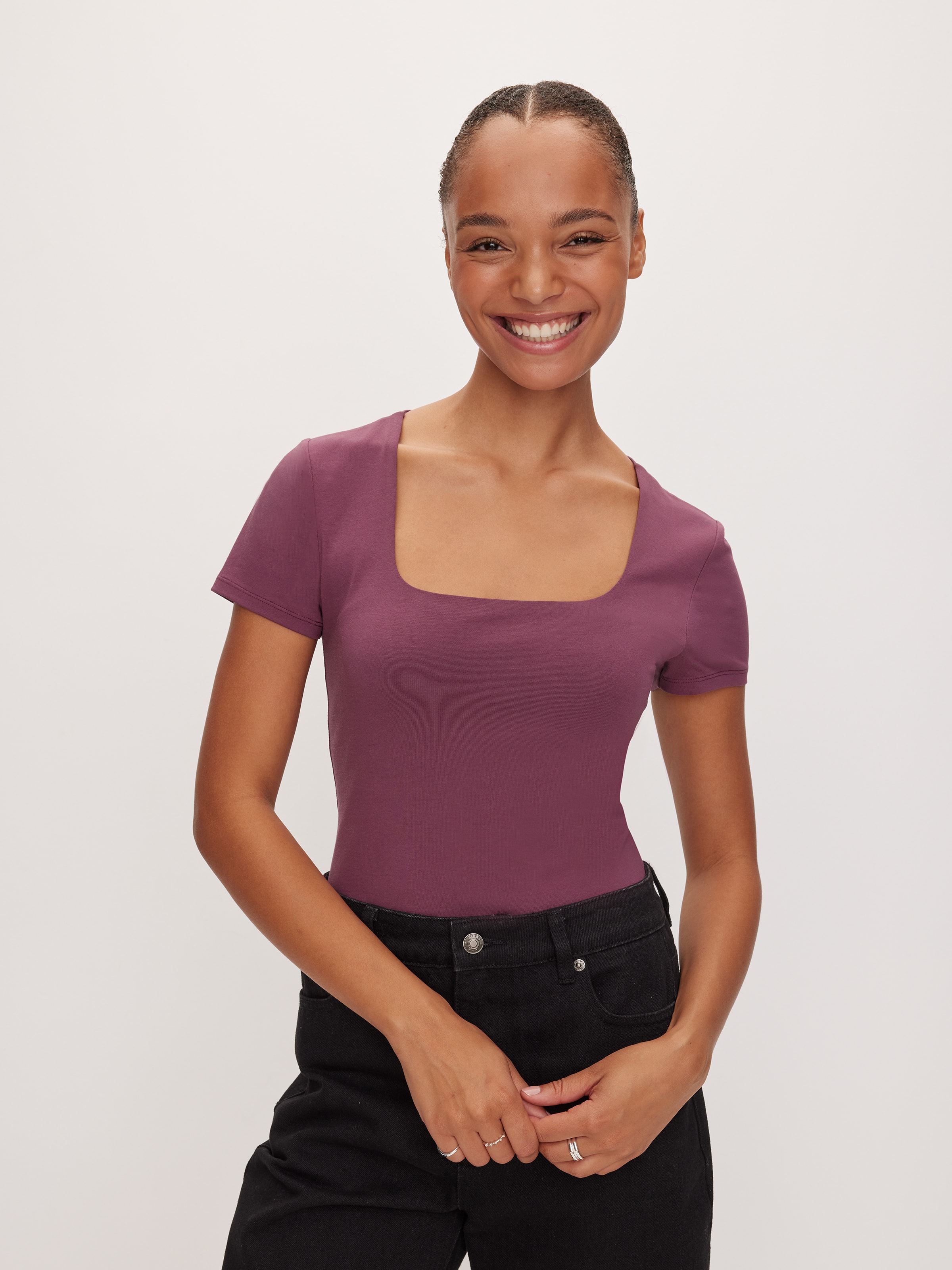 Square Neck Tee