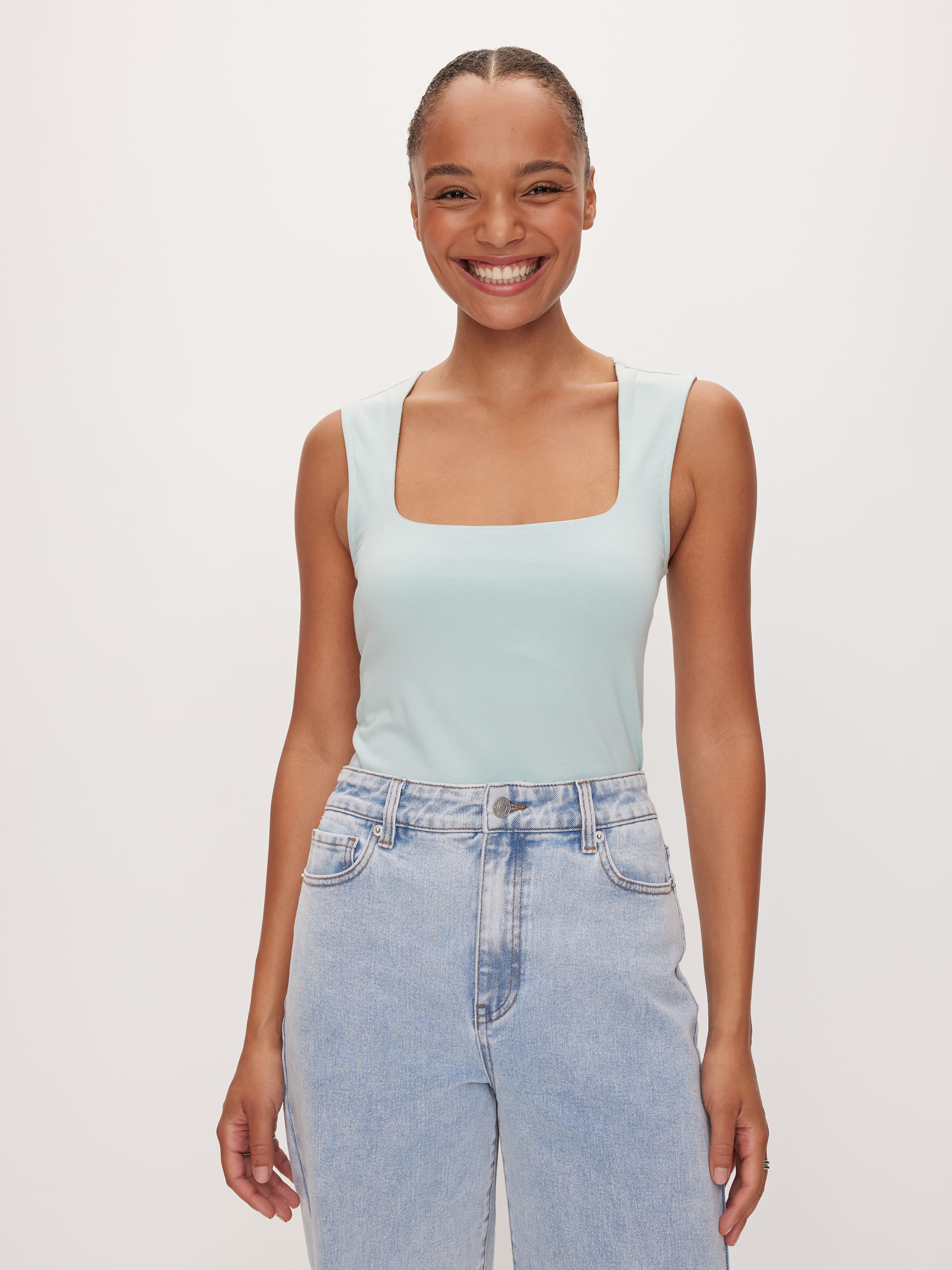 Open Neck Tank