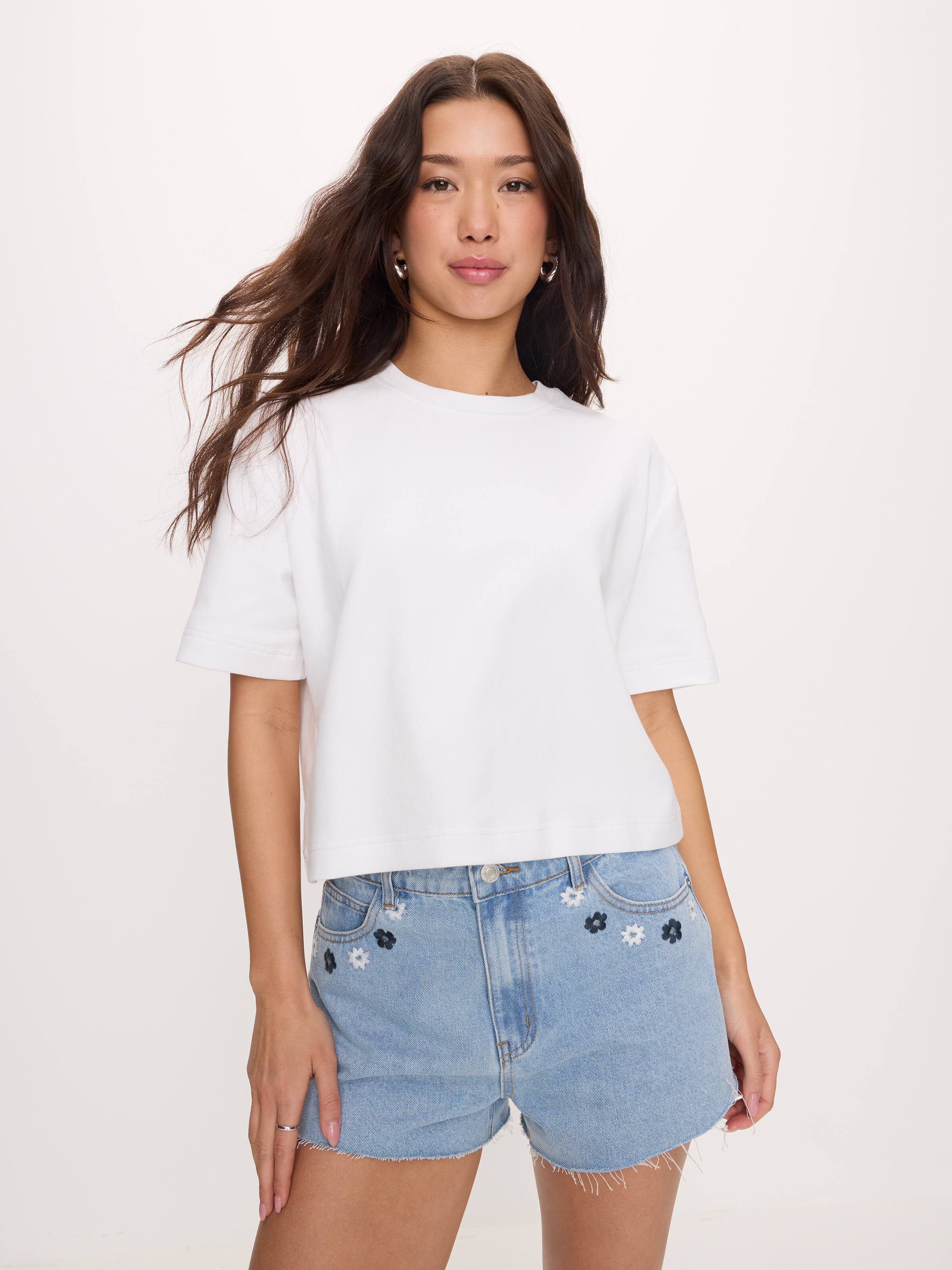 Luxe Cropped Tee