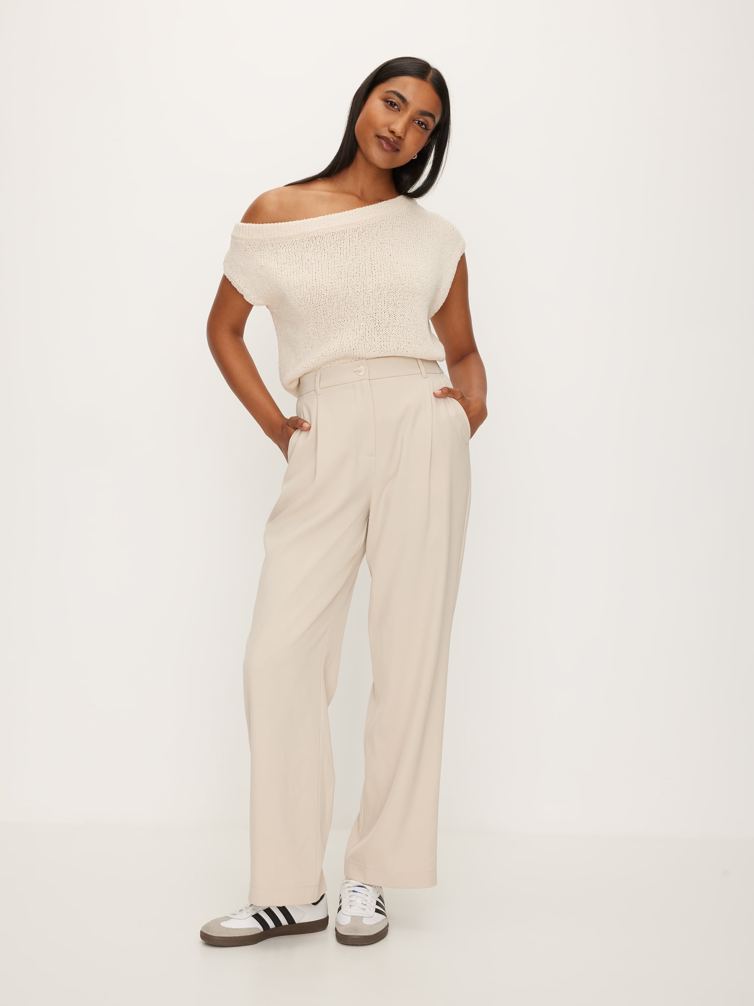 Melanie Off Shoulder Knit