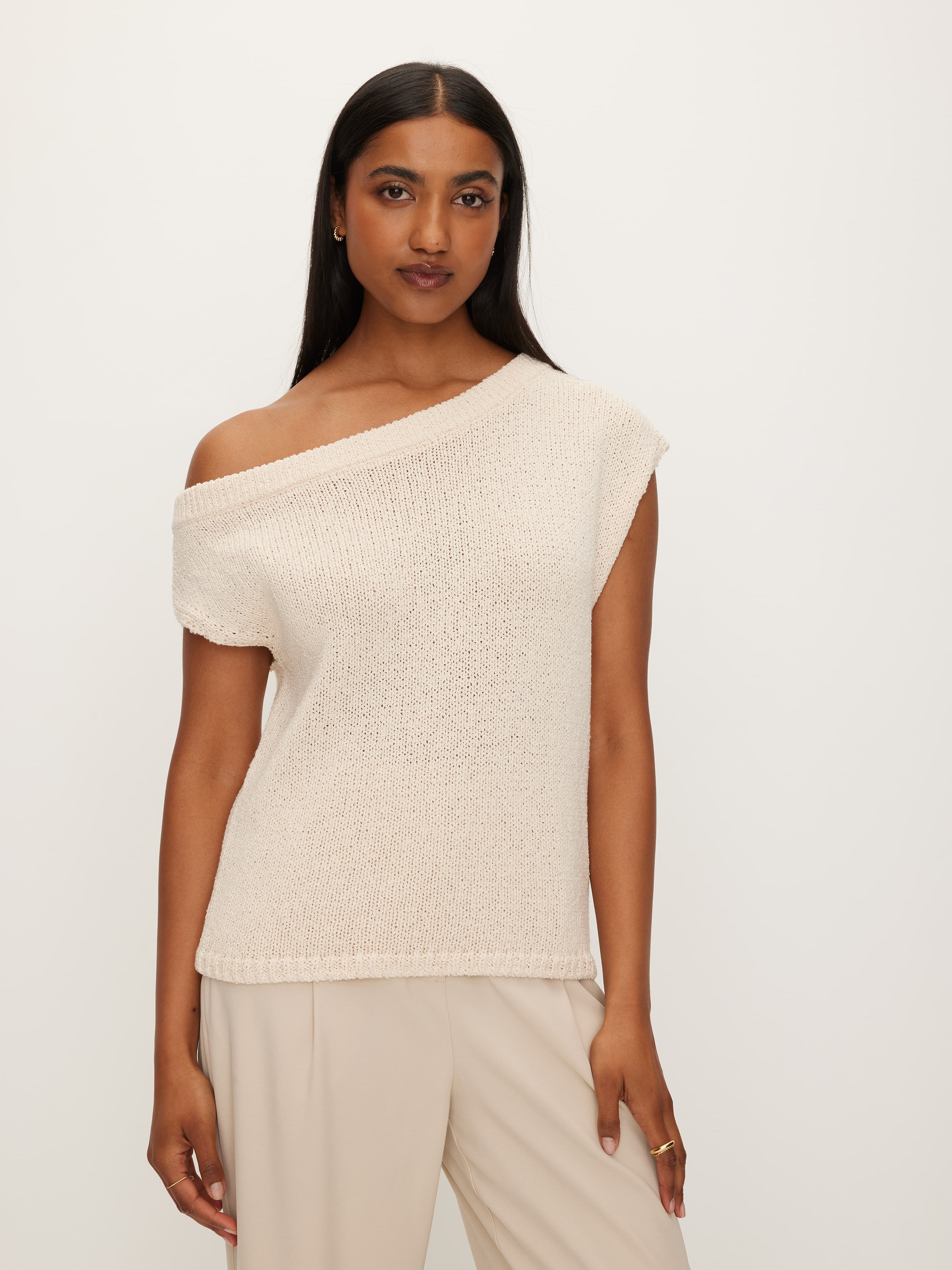 Melanie Off Shoulder Knit