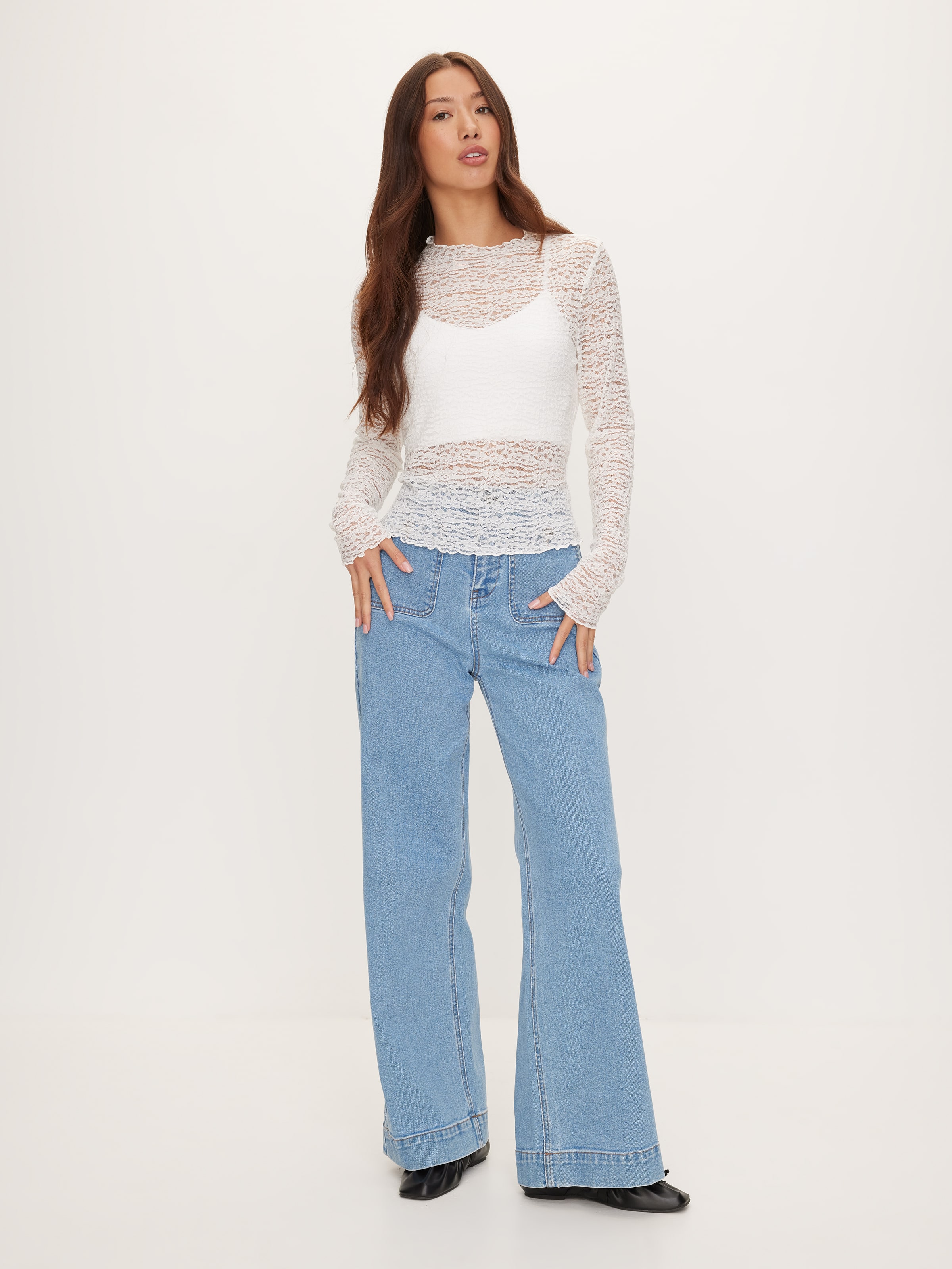 Layla Long Sleeve Lace Top