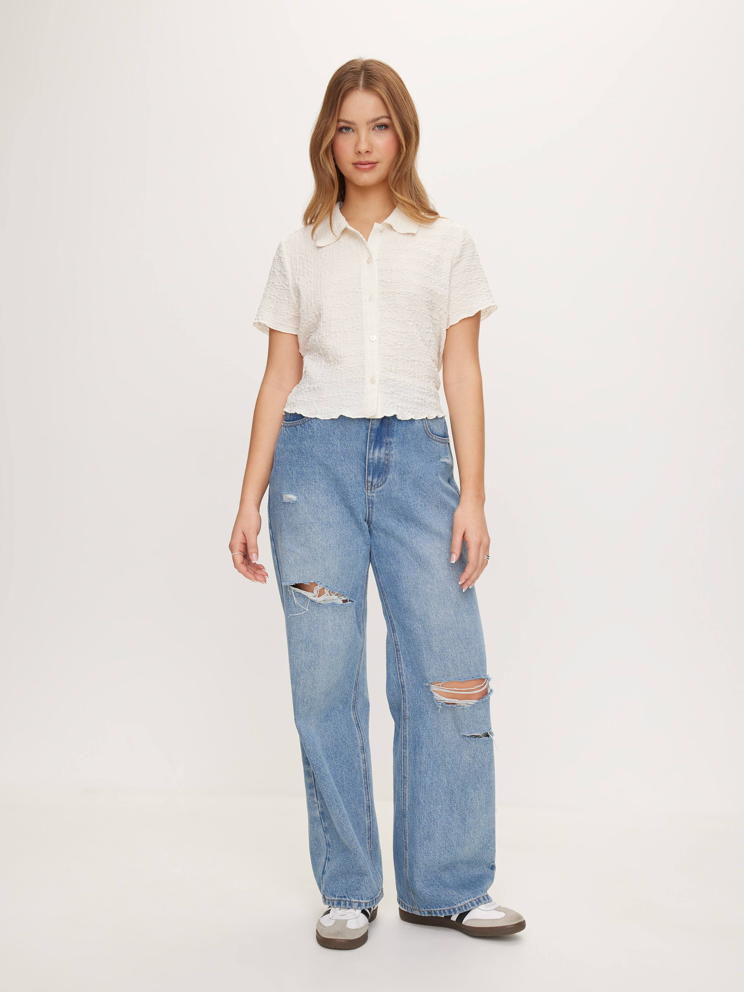 Tianne Textured Top