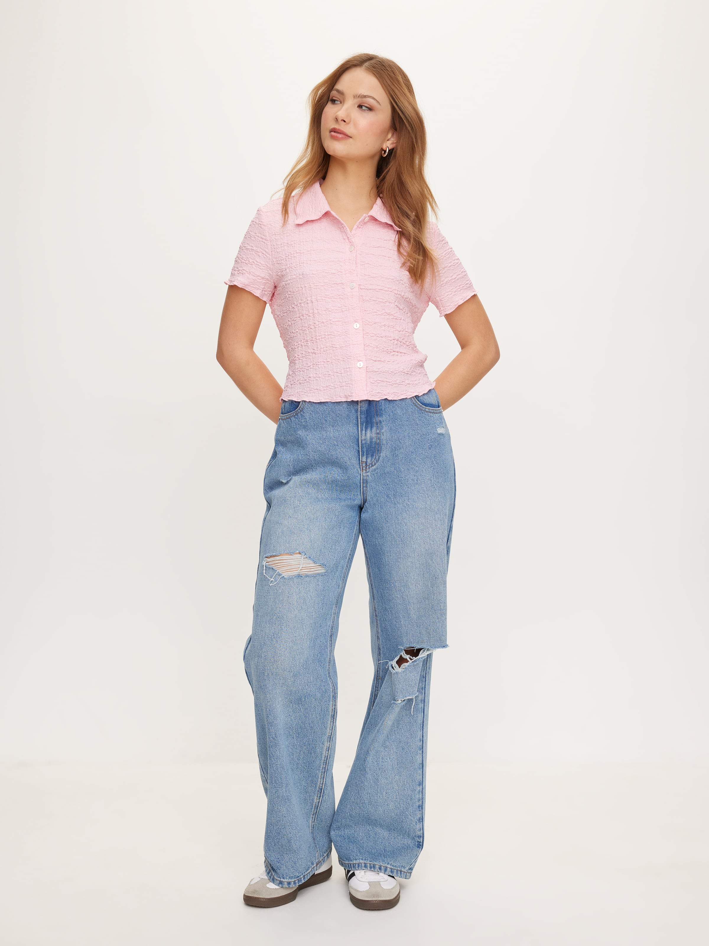 Tianne Textured Top