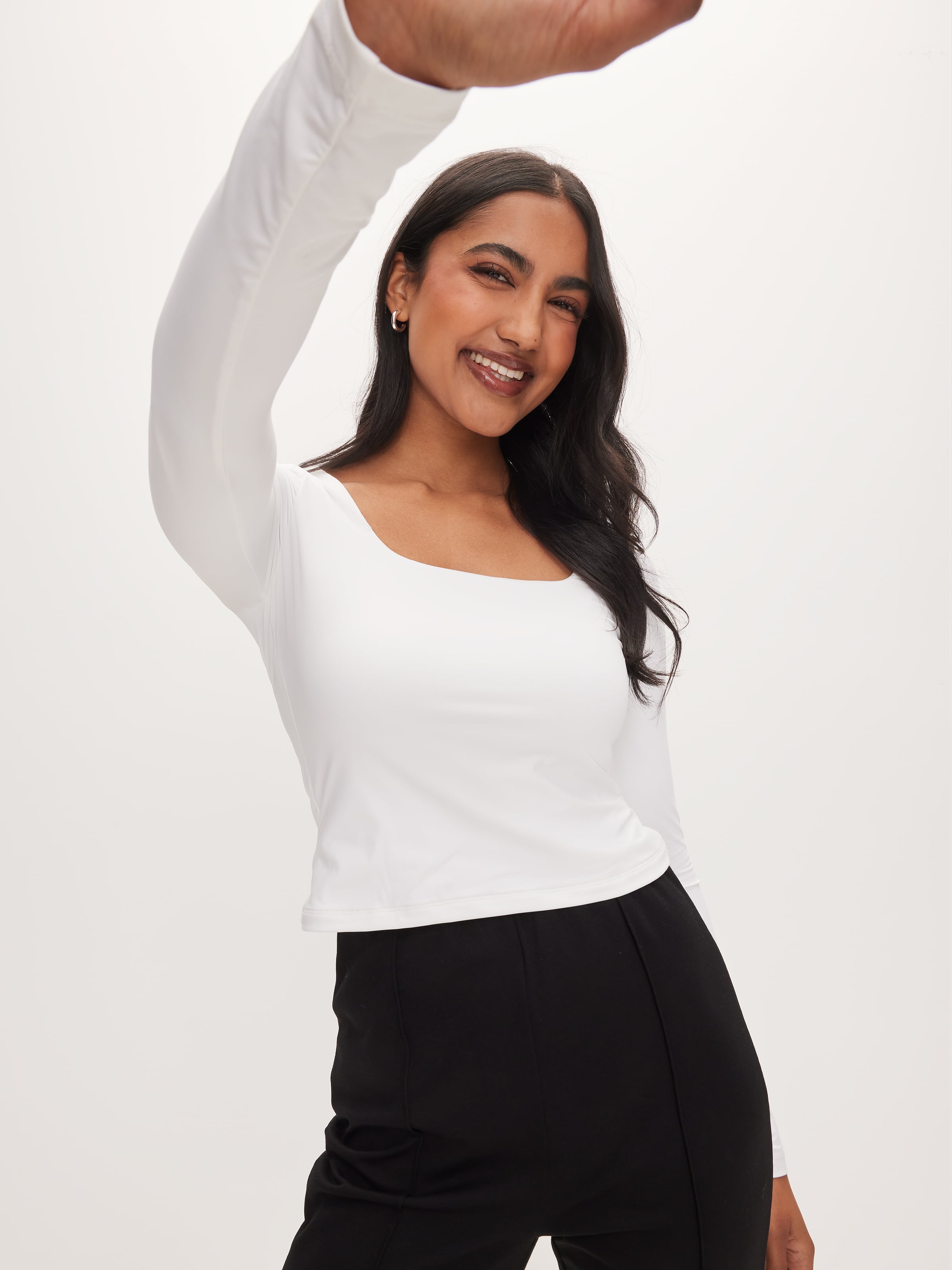 Super Soft Square Neck Top