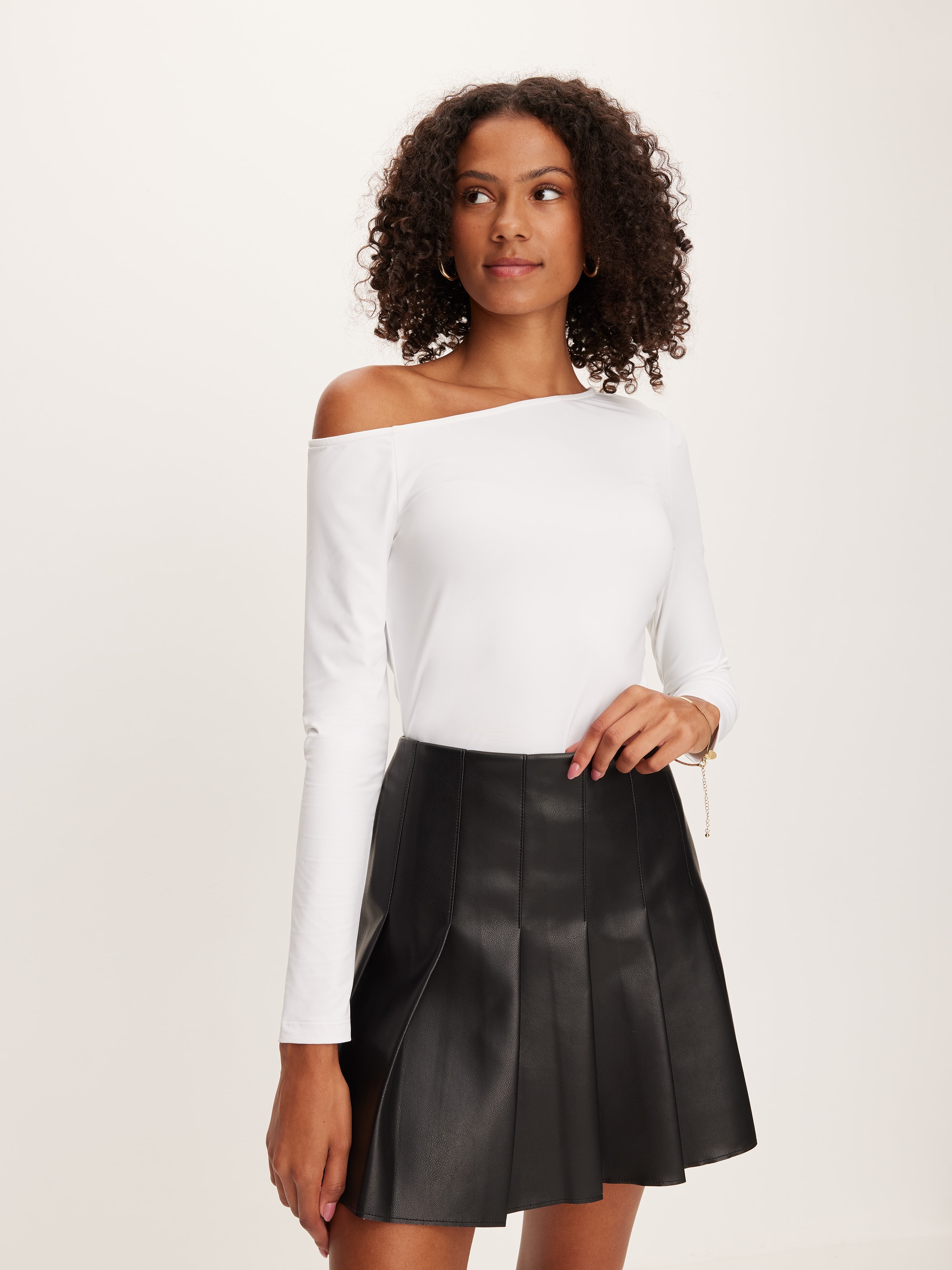 Super Soft Long Sleeve Asymm Top