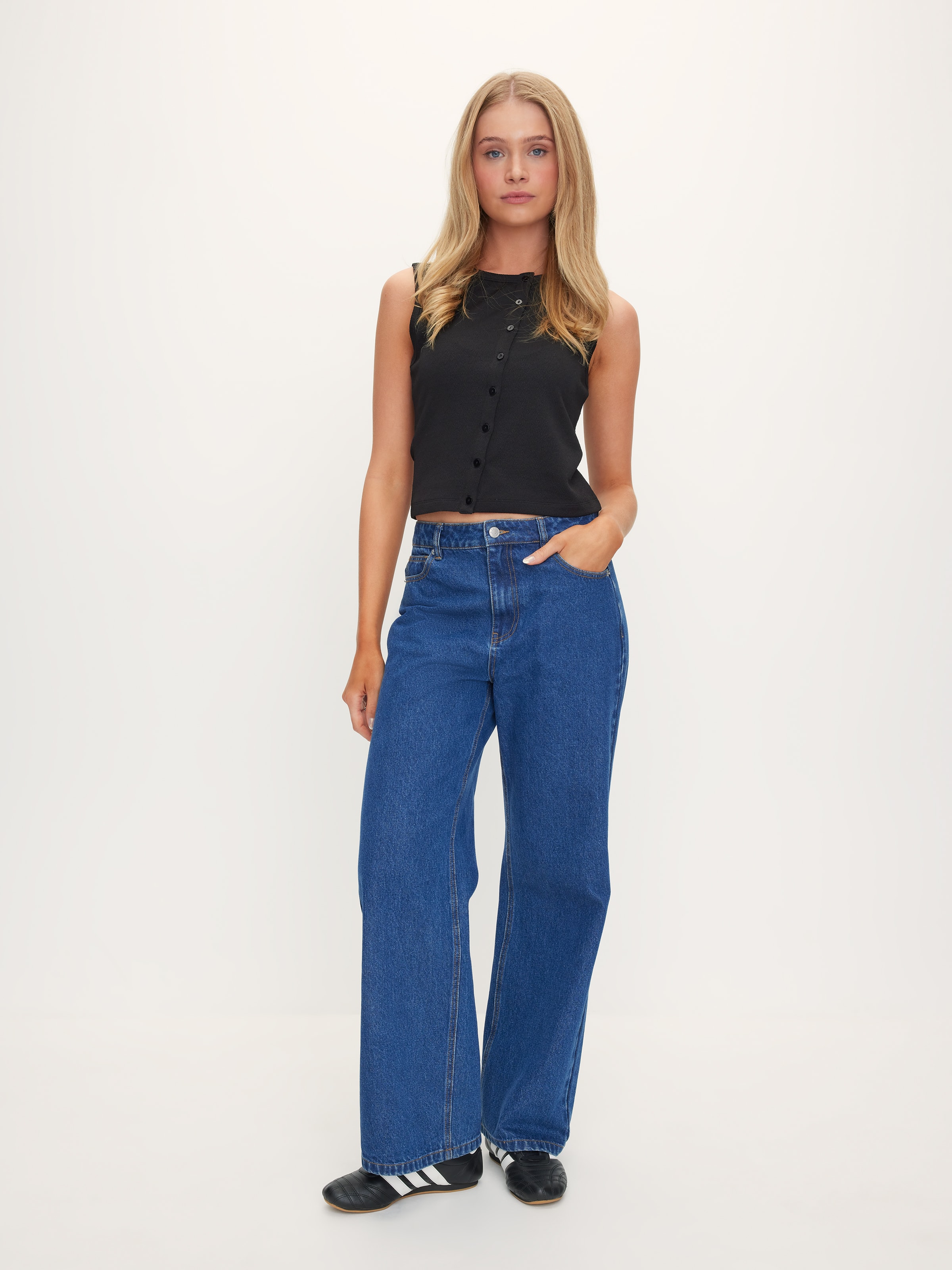 Off Centre Sleeveless Top