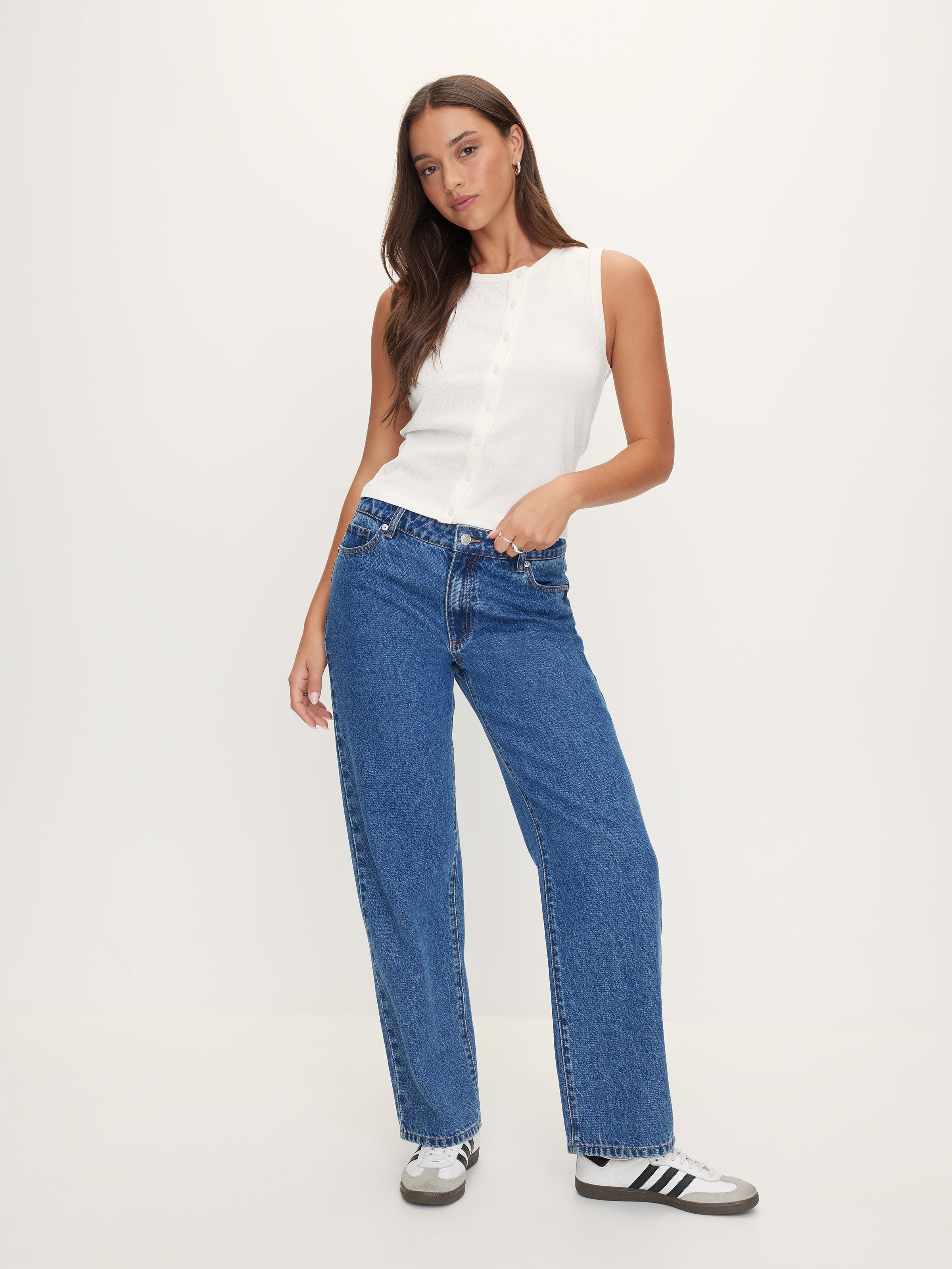 Off Centre Sleeveless Top