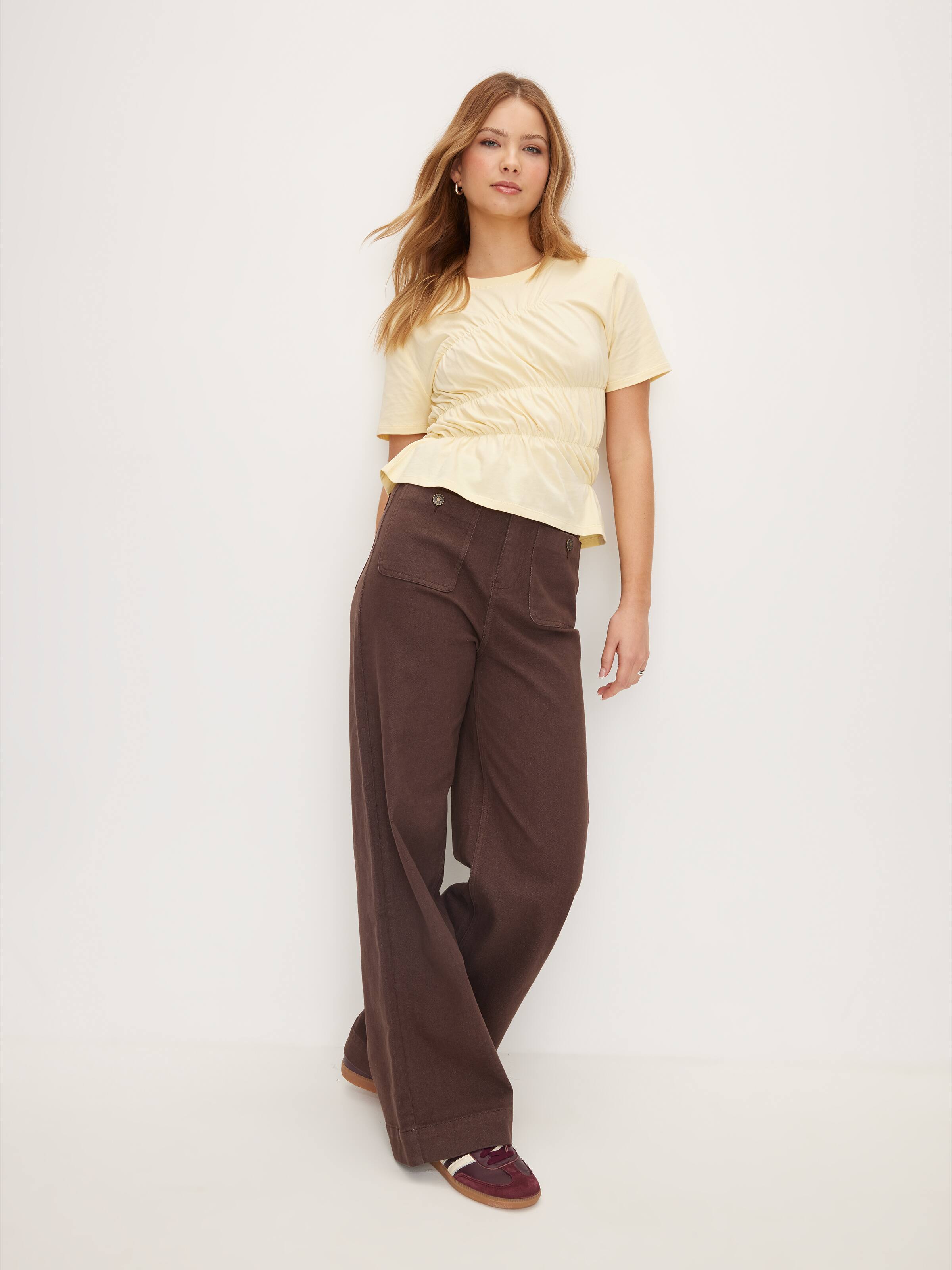 Rouched Front Tee
