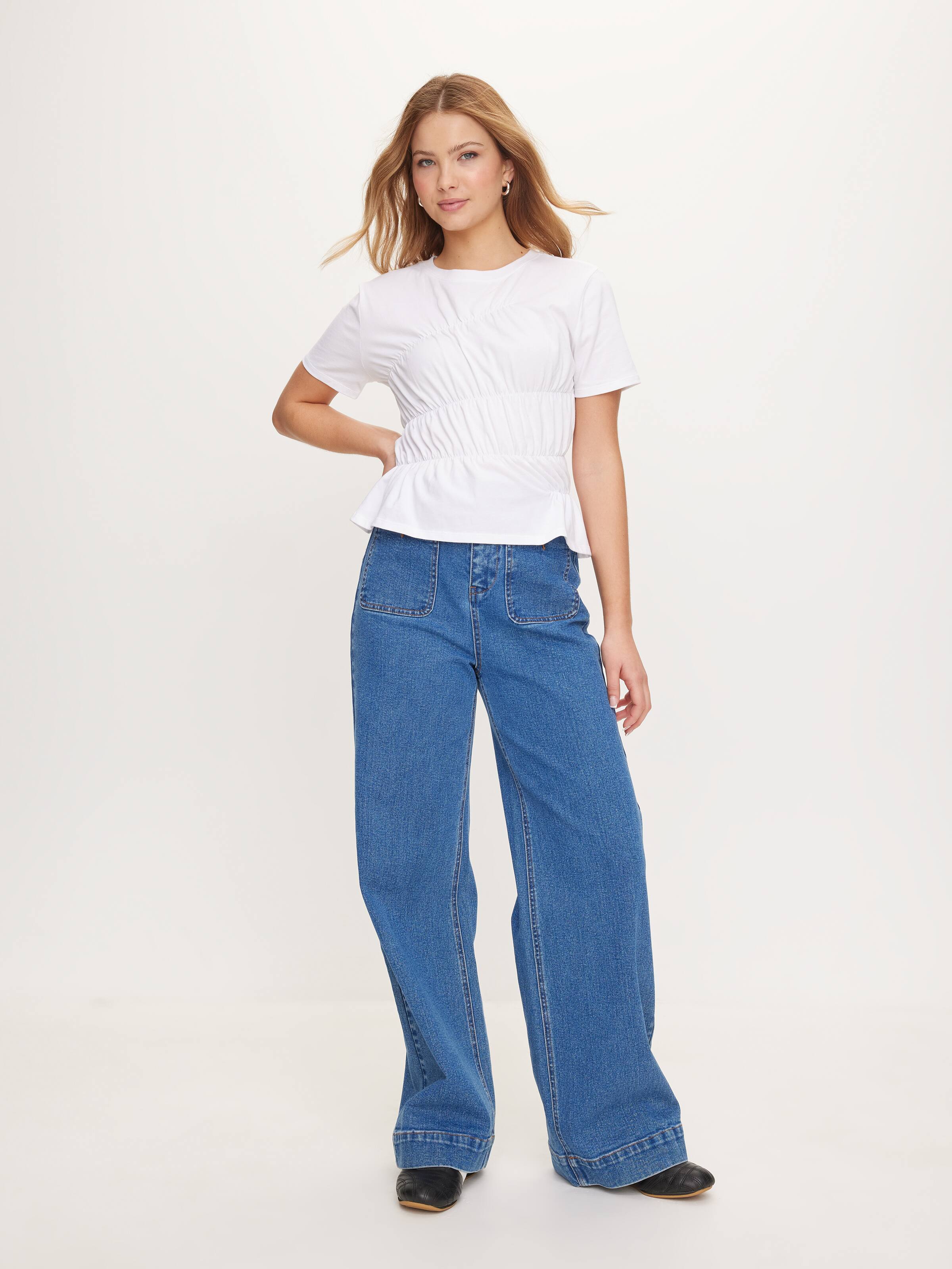 Rouched Front Tee