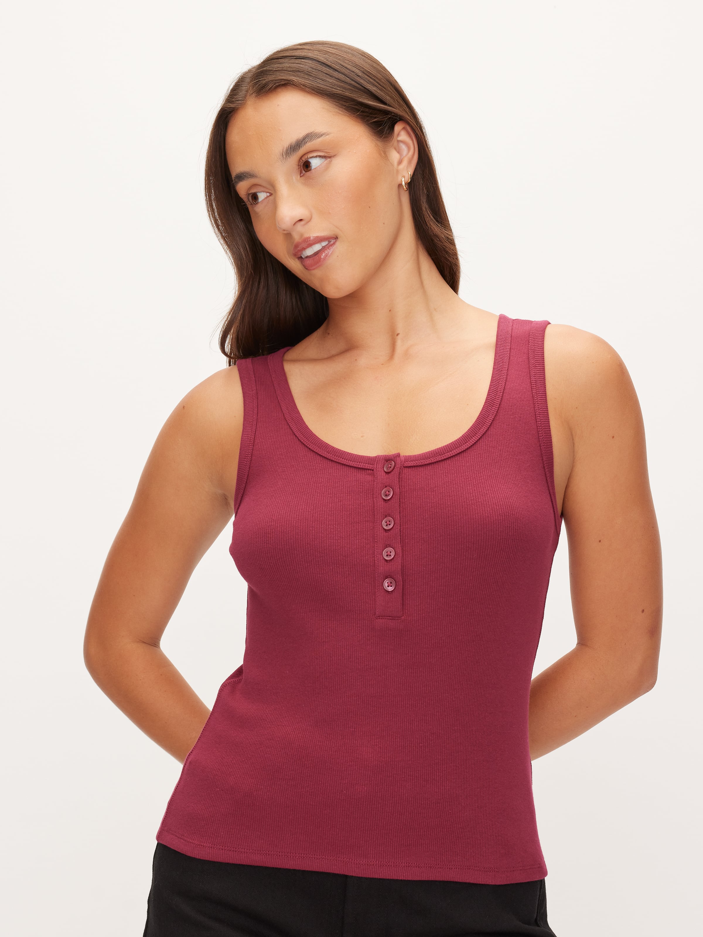 Henley Rib Tank