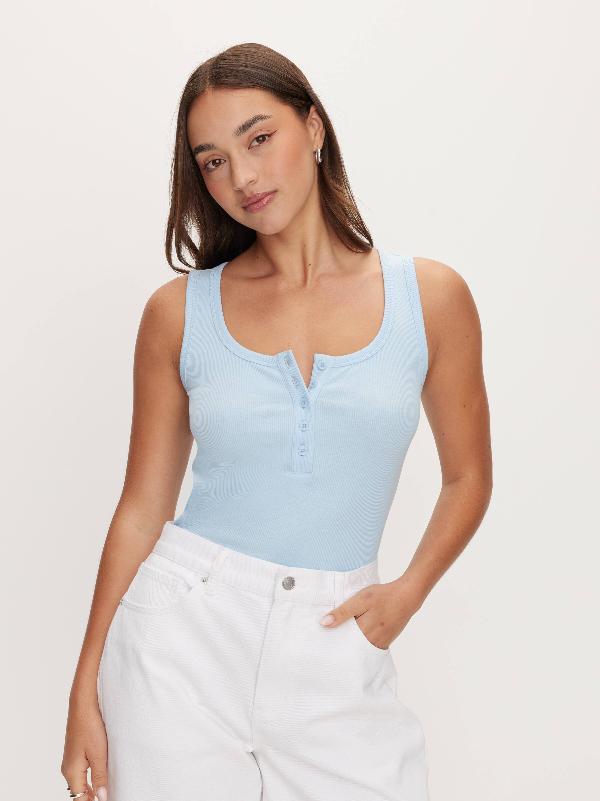 Henley Rib Tank