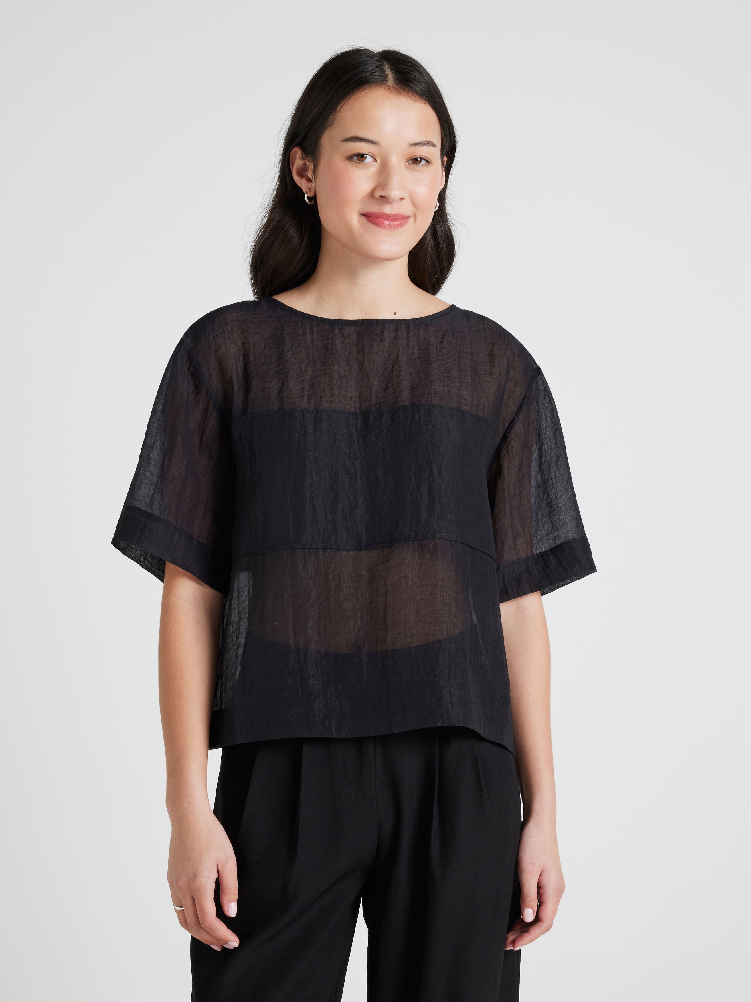 Scarlet Sheer Top