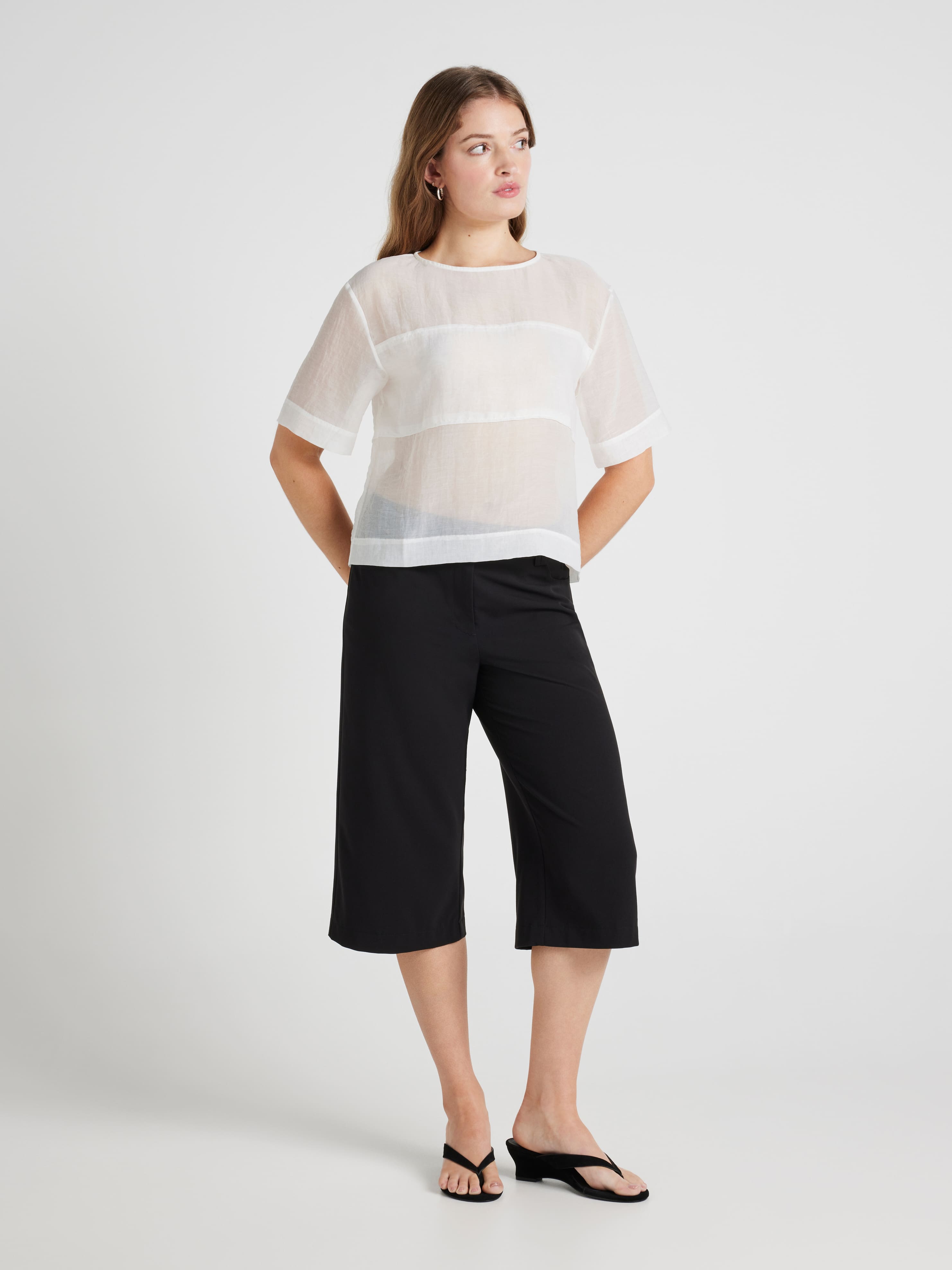 Scarlet Sheer Top