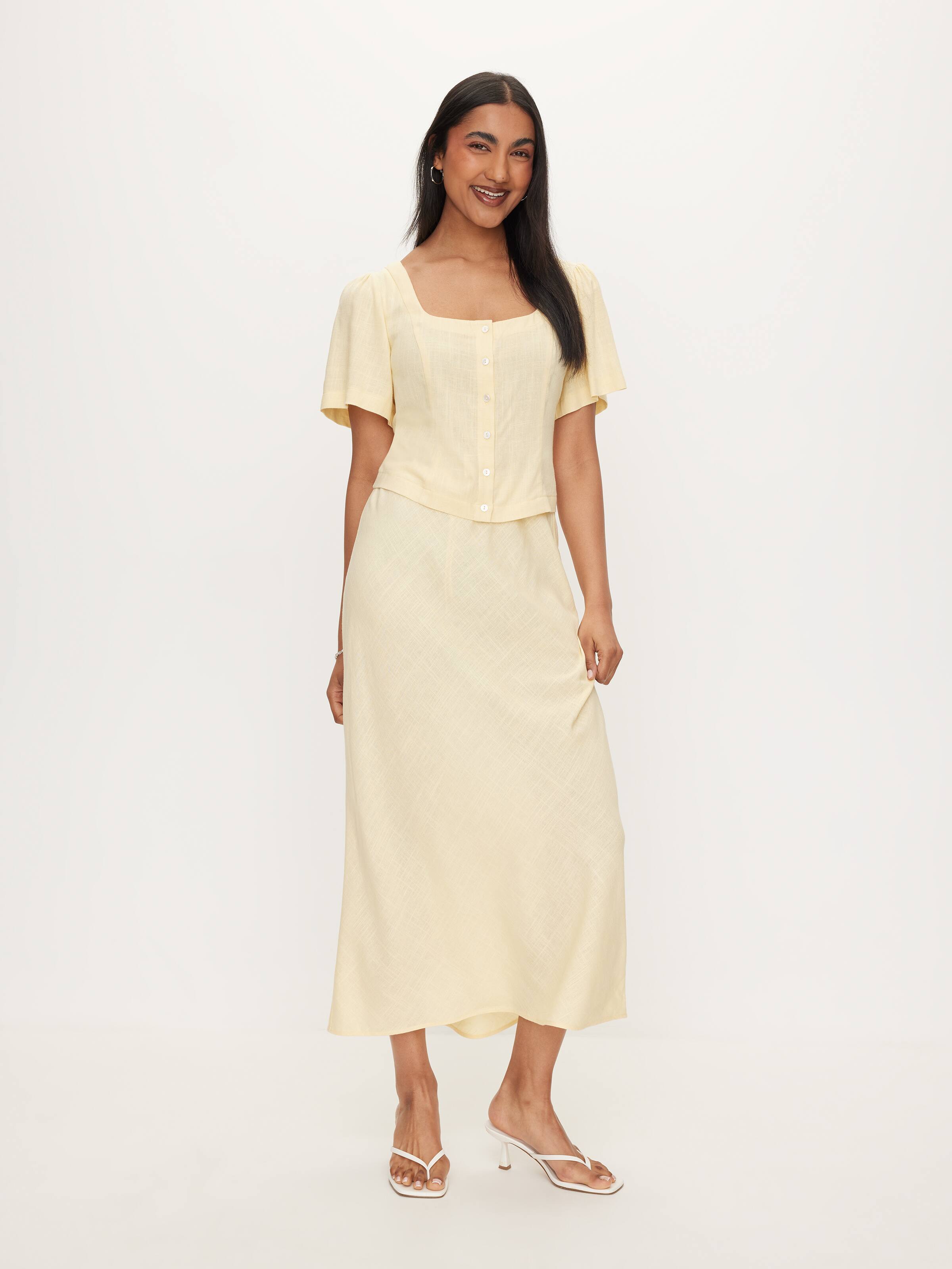 Alice Button Through Blouse