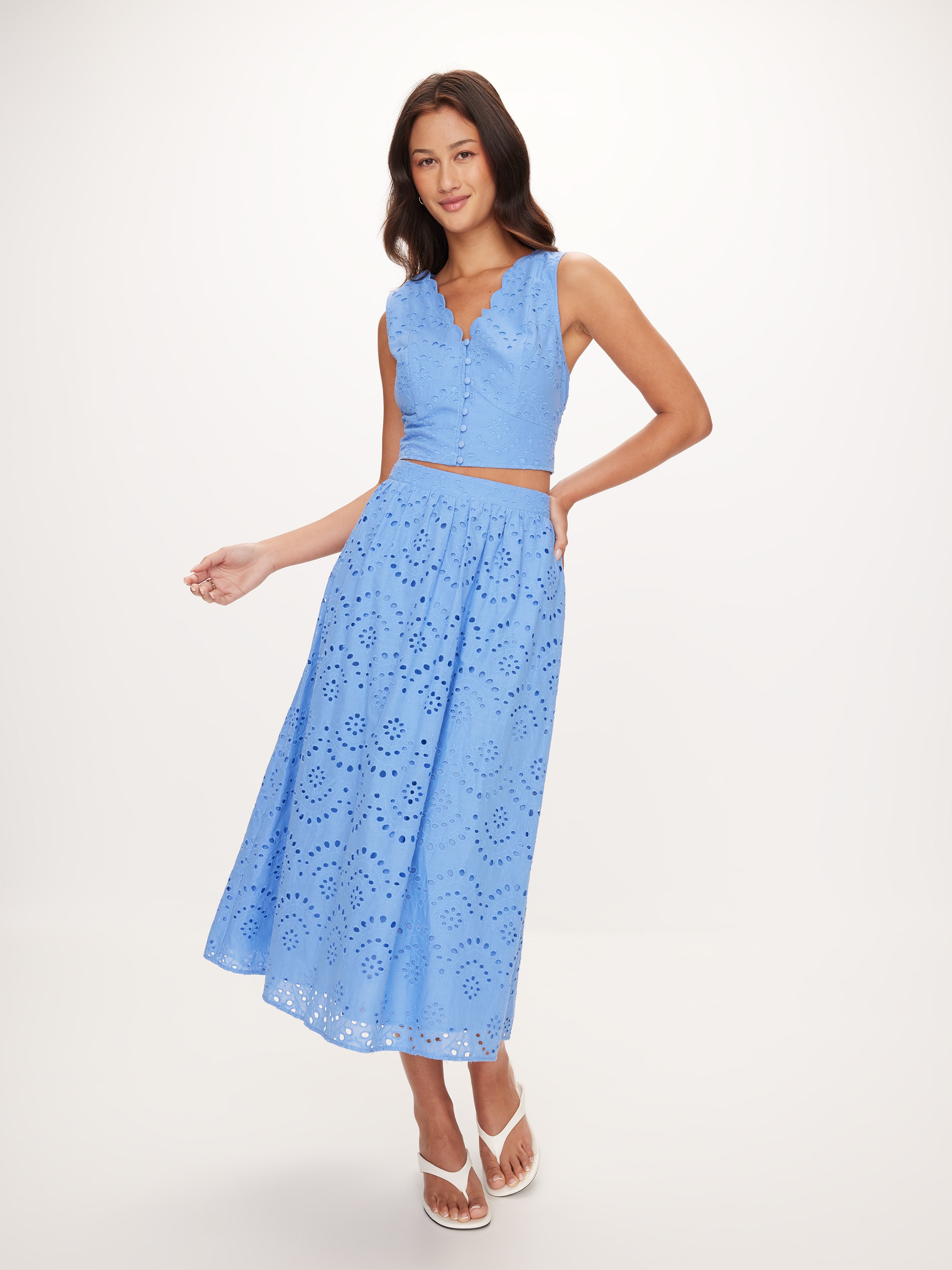 Florence Broderie Top