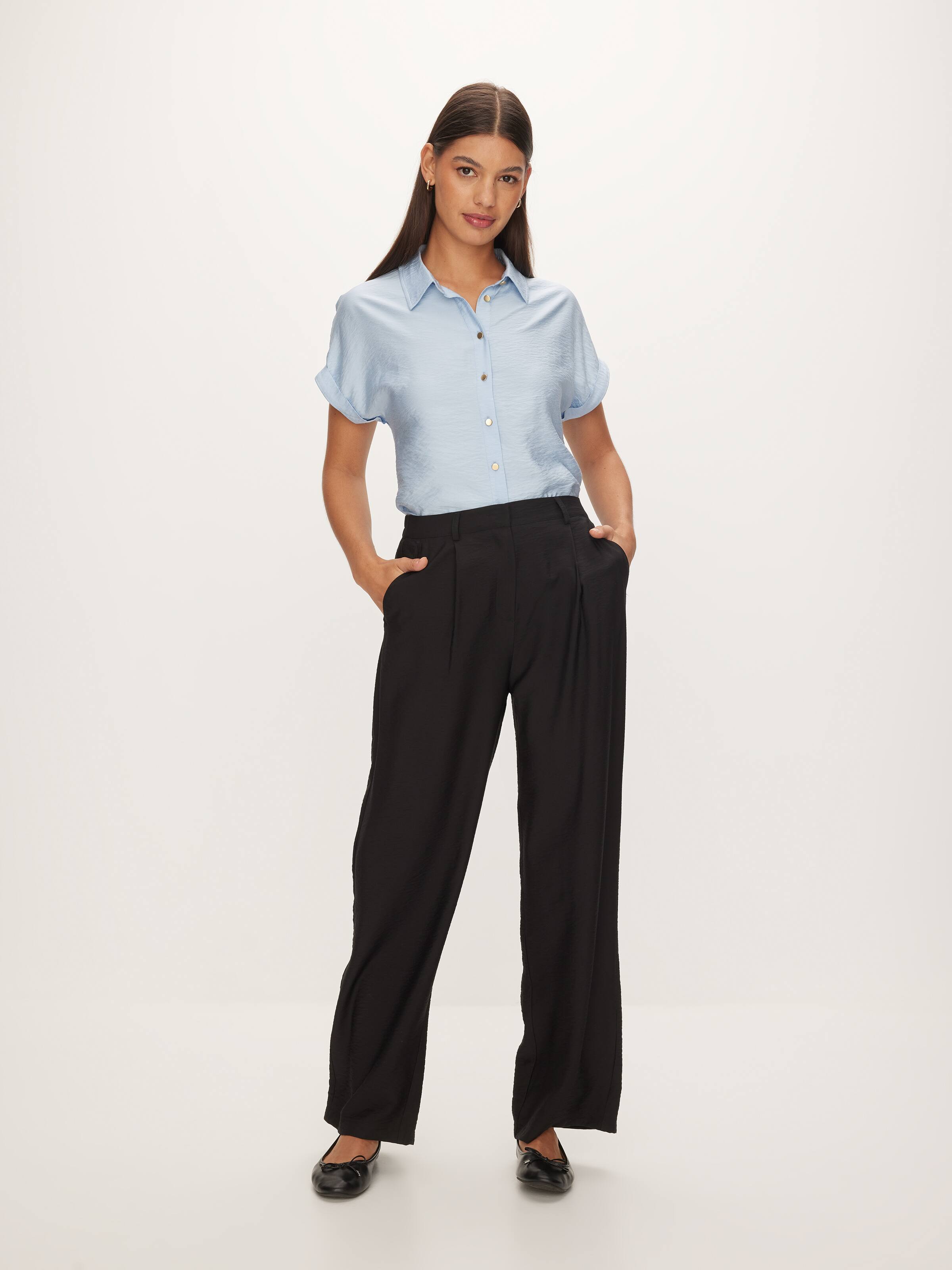 Ivana Short Sleeve Texture Shirt