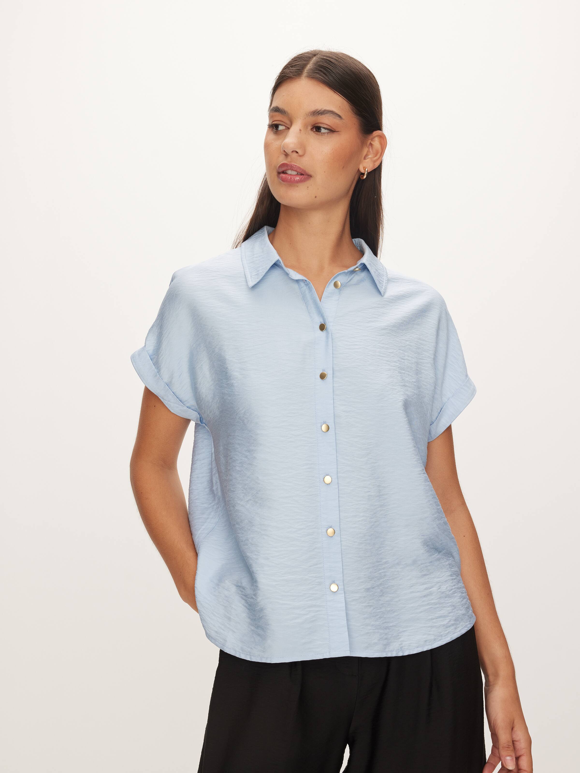 Ivana Short Sleeve Texture Shirt