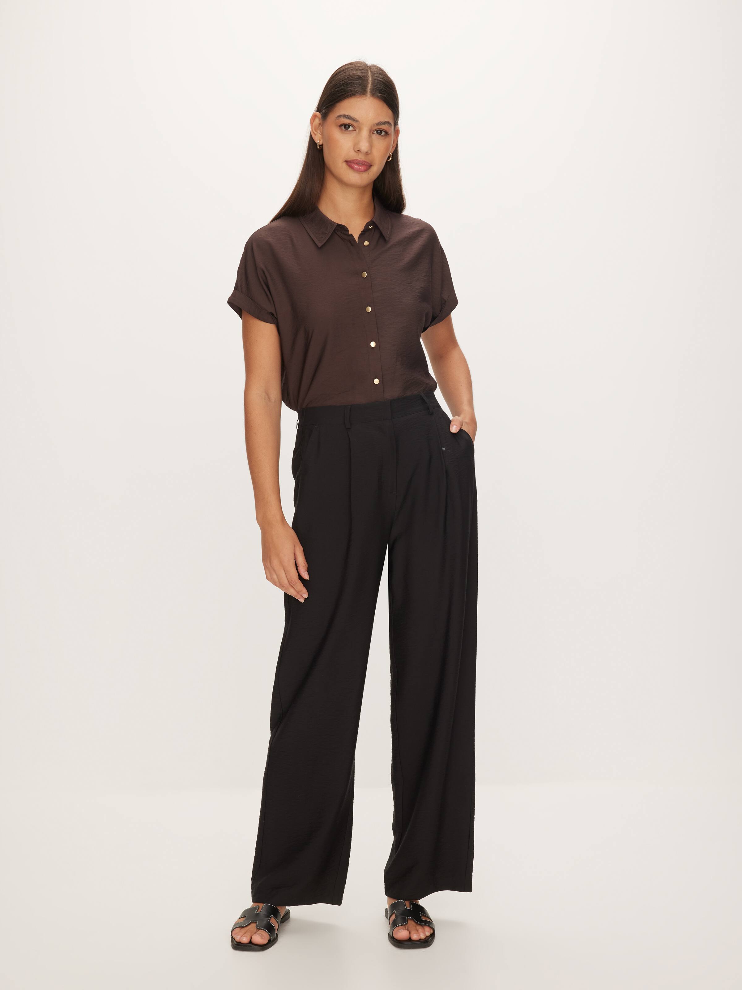 Ivana Short Sleeve Texture Shirt