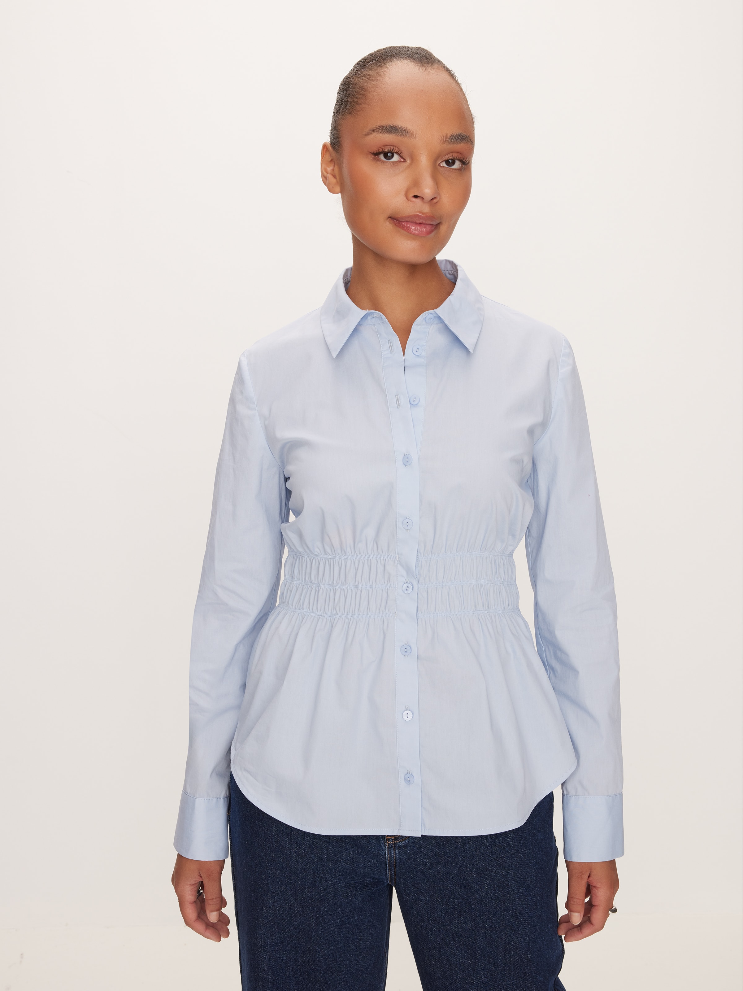 Stella Long Sleeve Cotton Shirt