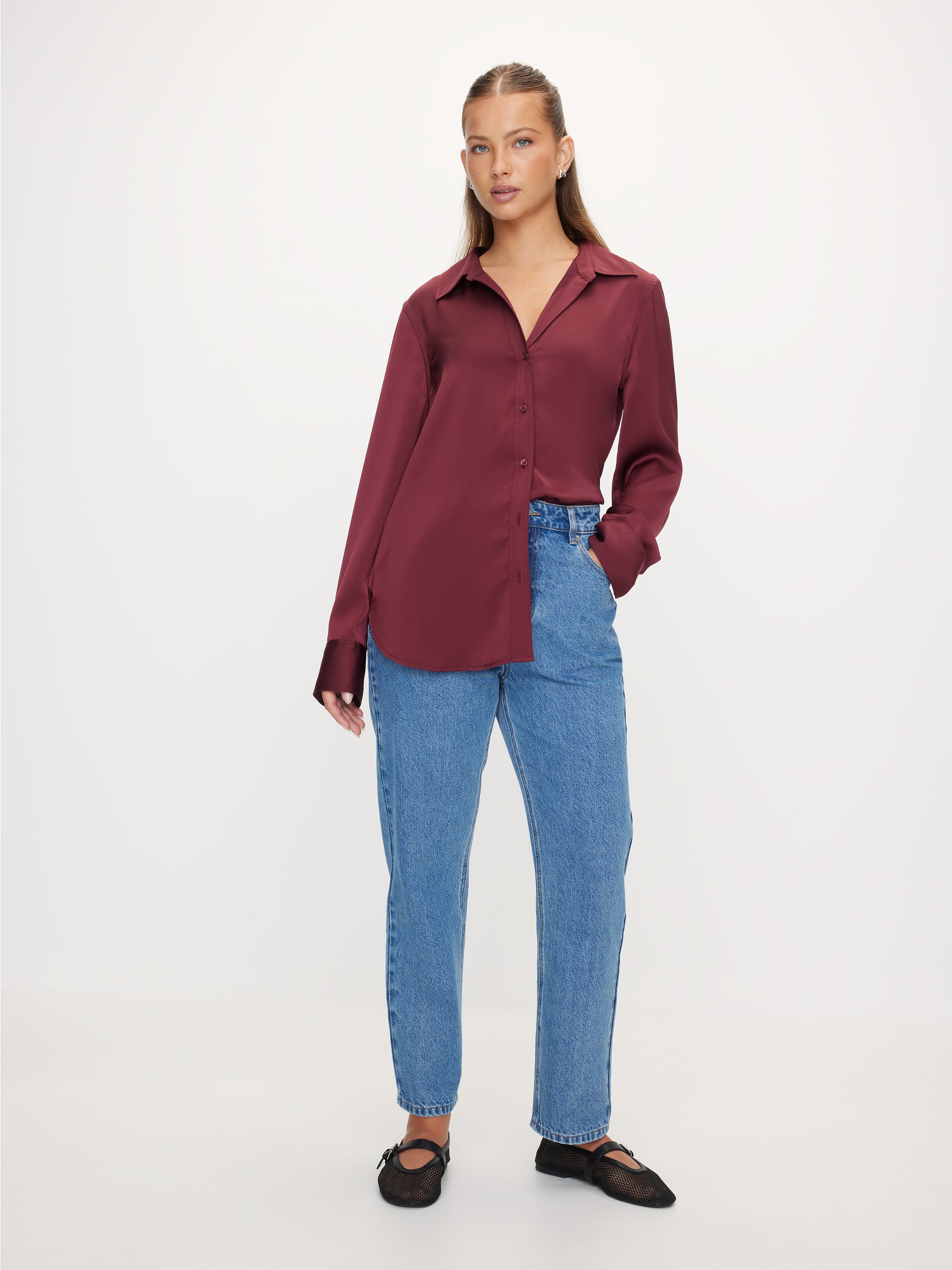 Sacha Satin Shirt