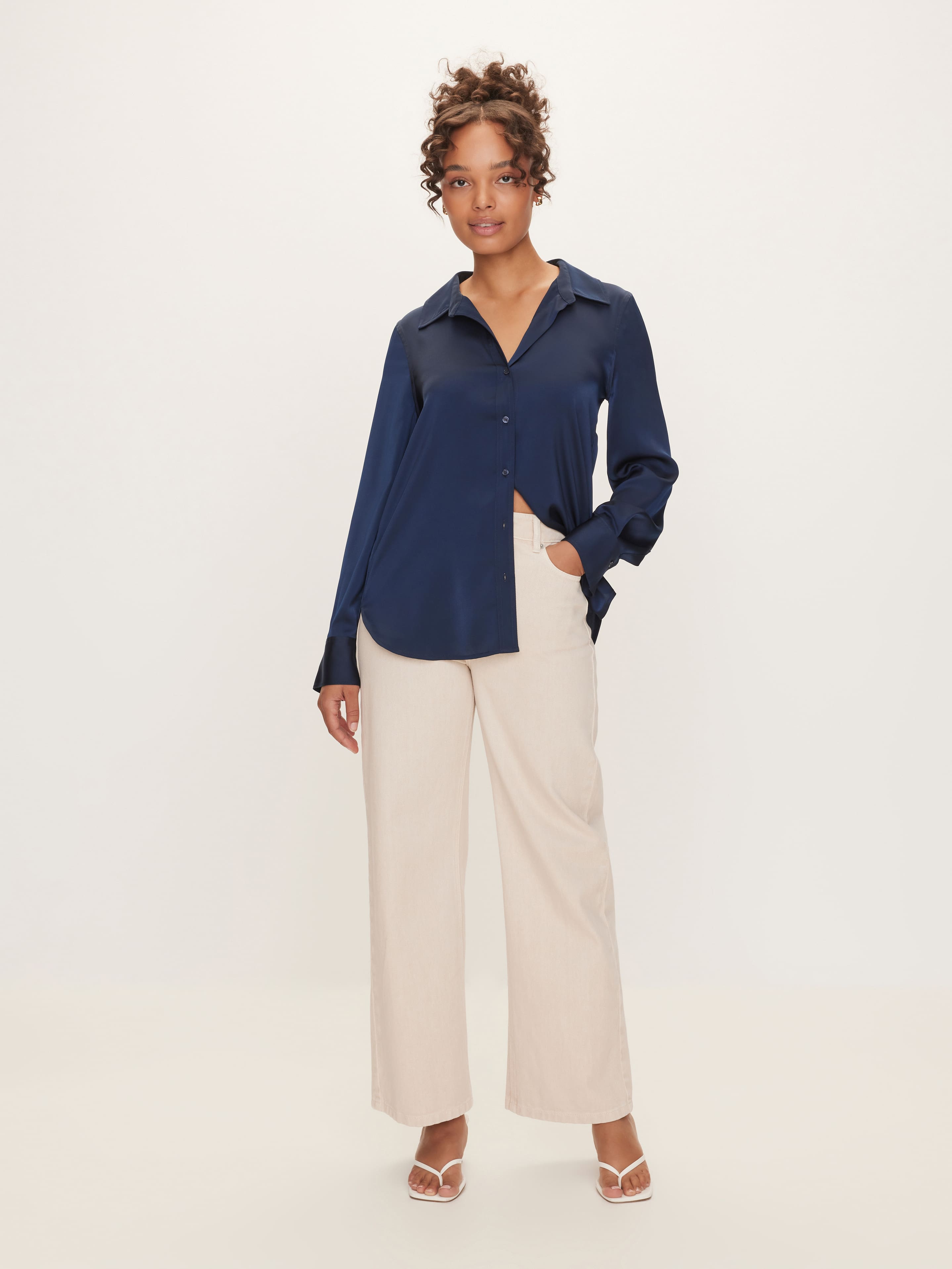 Sacha Satin Shirt