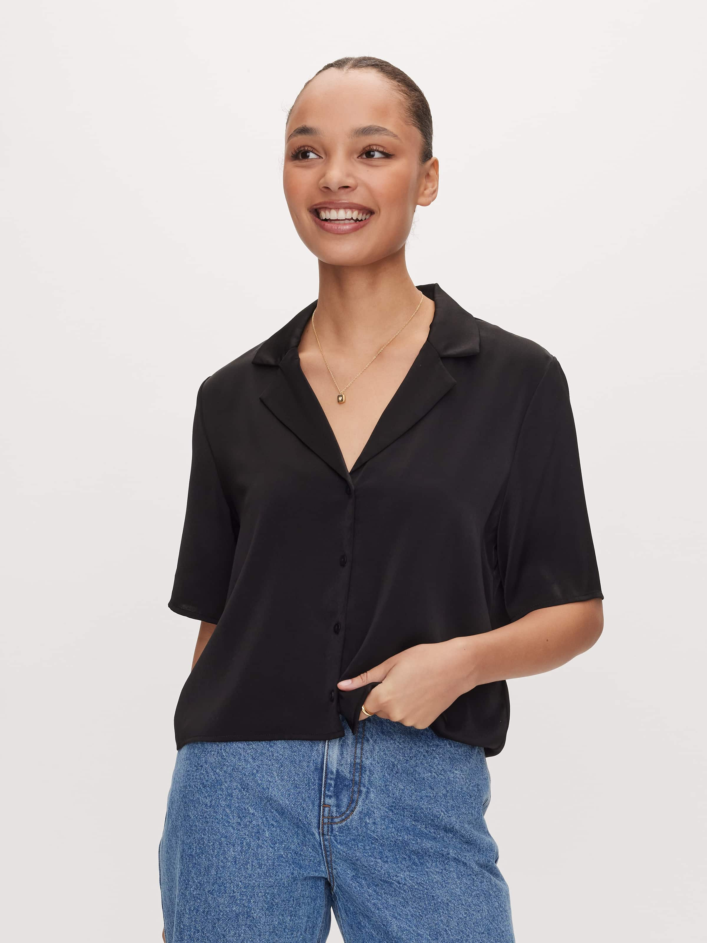 Aria Satin Shirt