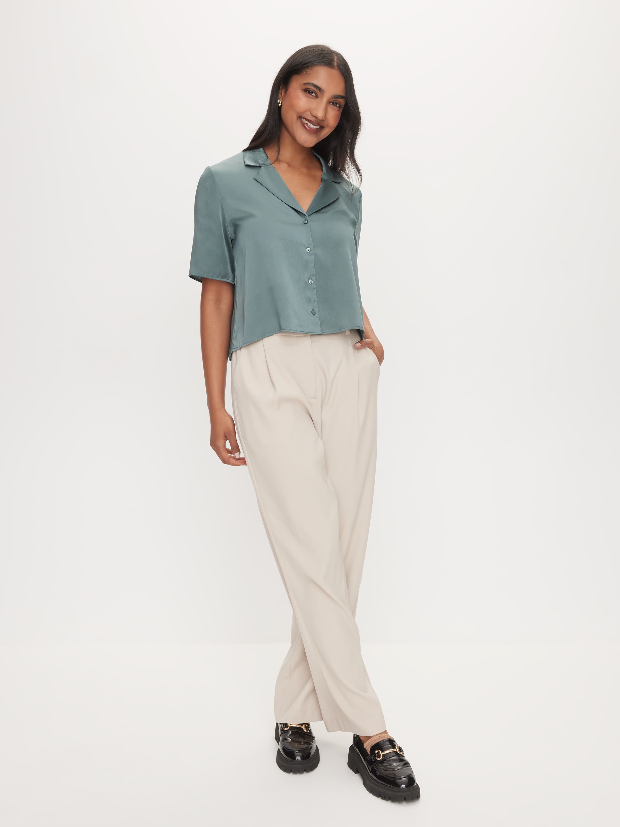 Aria Satin Shirt