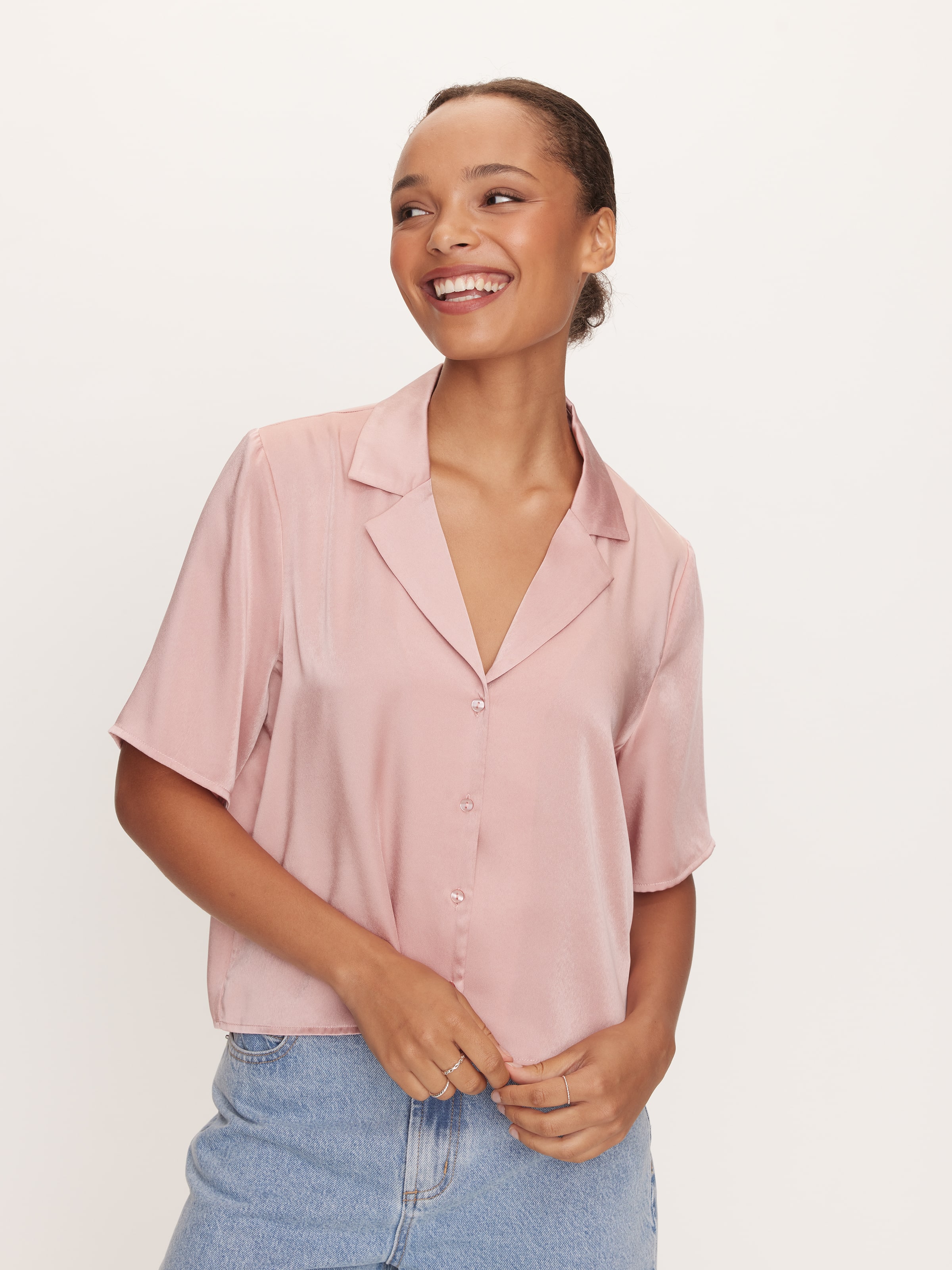 Aria Satin Shirt