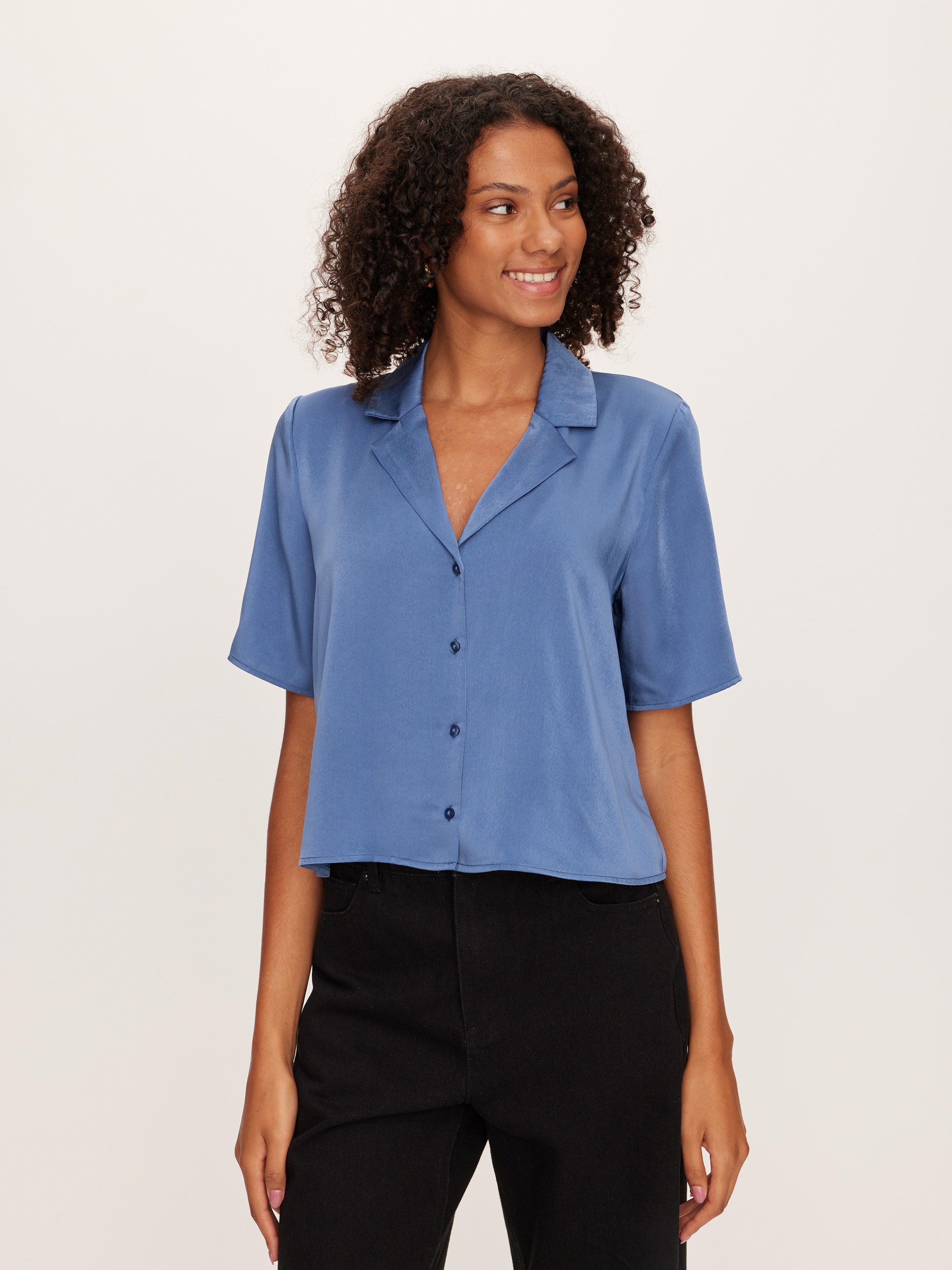 Aria Satin Shirt