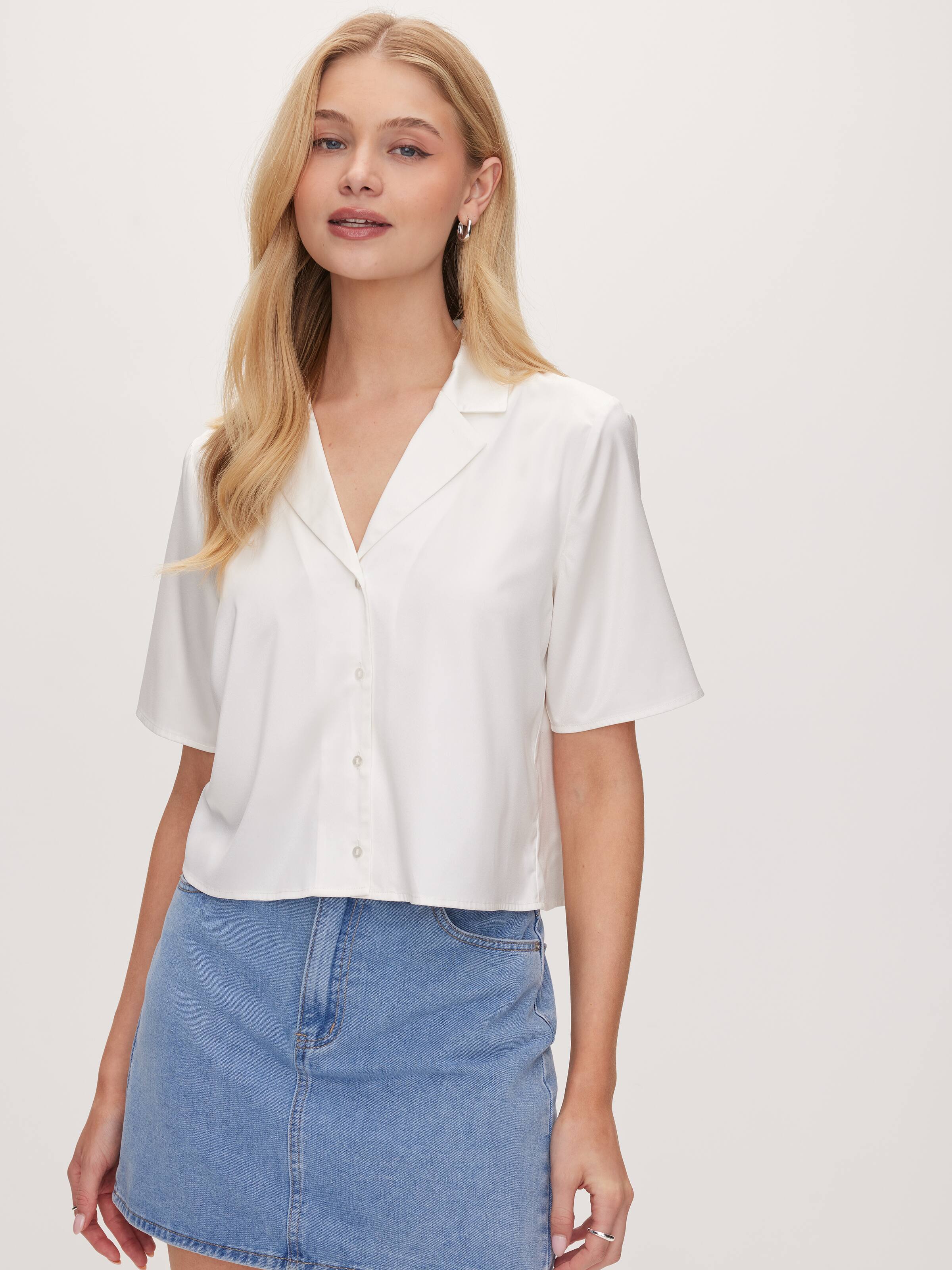 Aria Satin Shirt