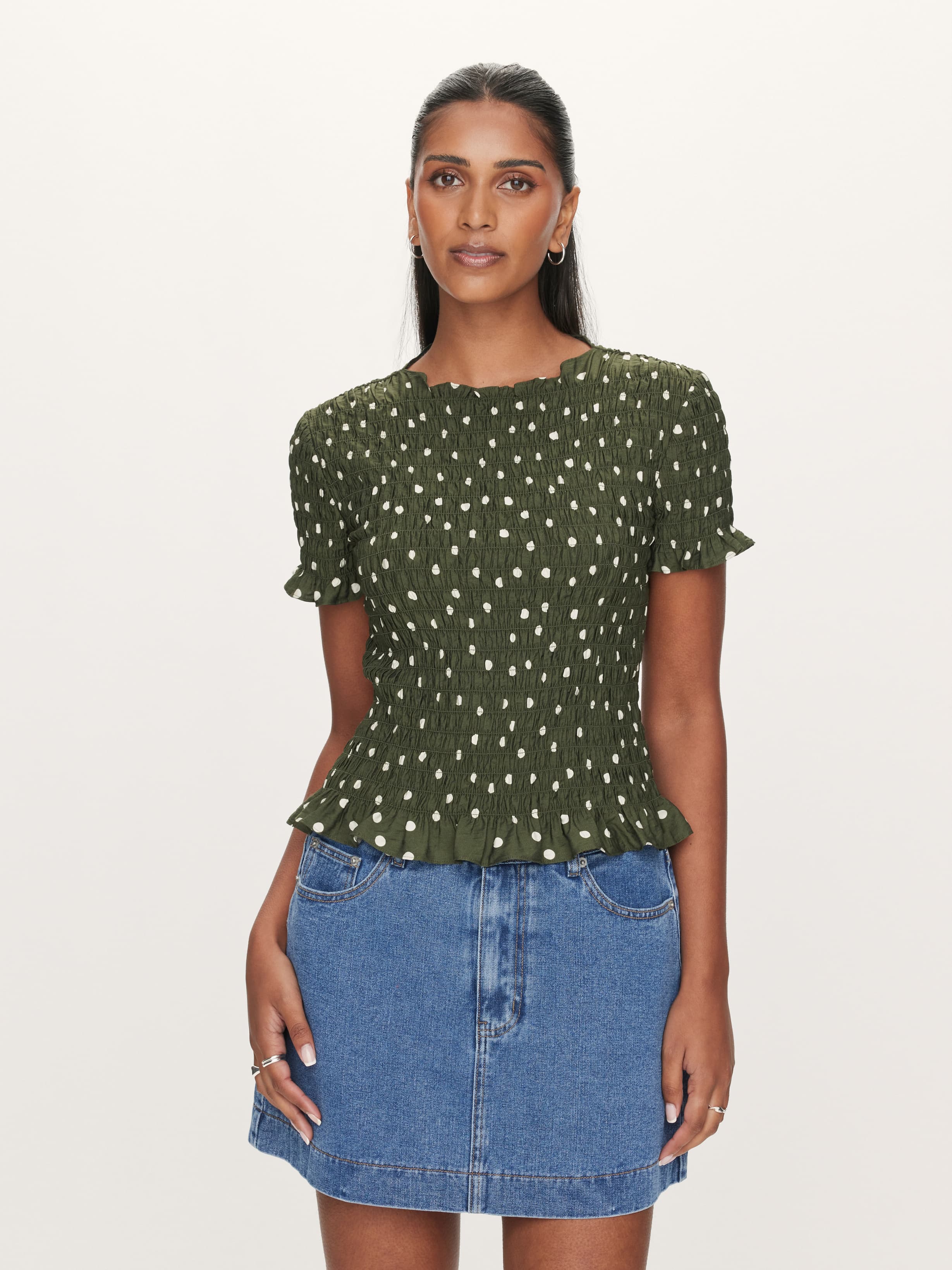 Cora Ruched Top