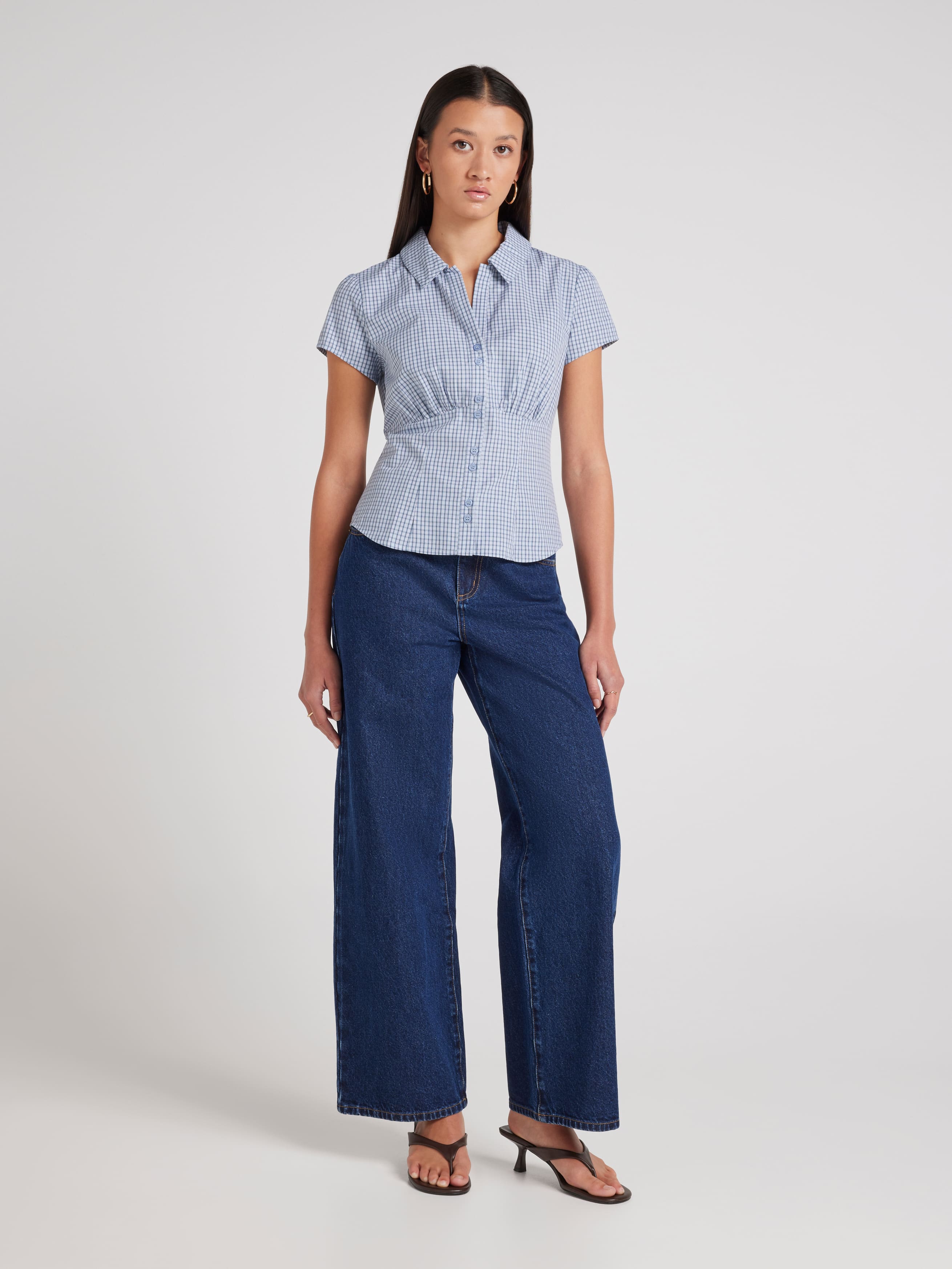 Most Popular Faye Button Through Short Sleeve Shirt