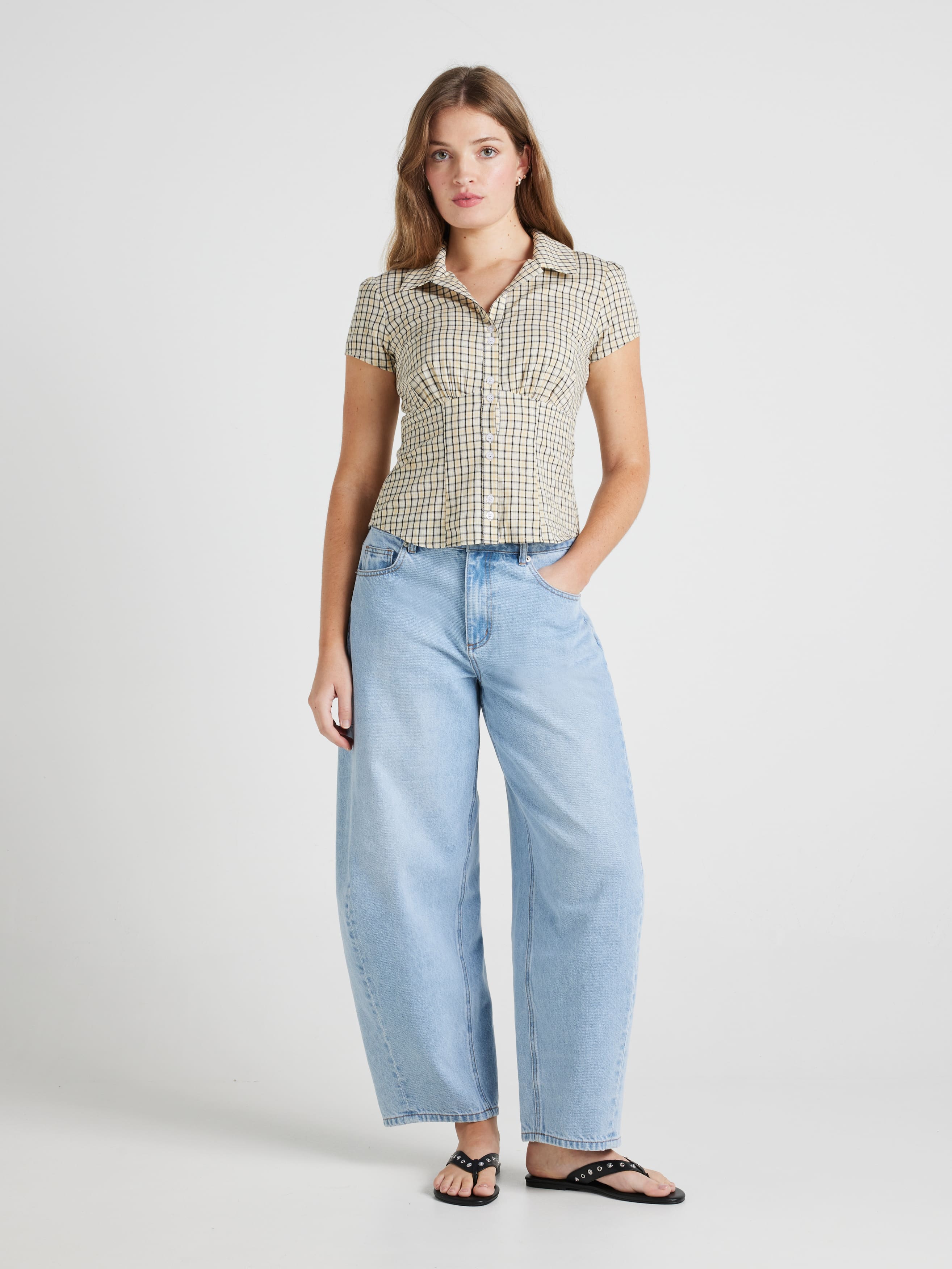 Faye Button Through Short Sleeve Shirt