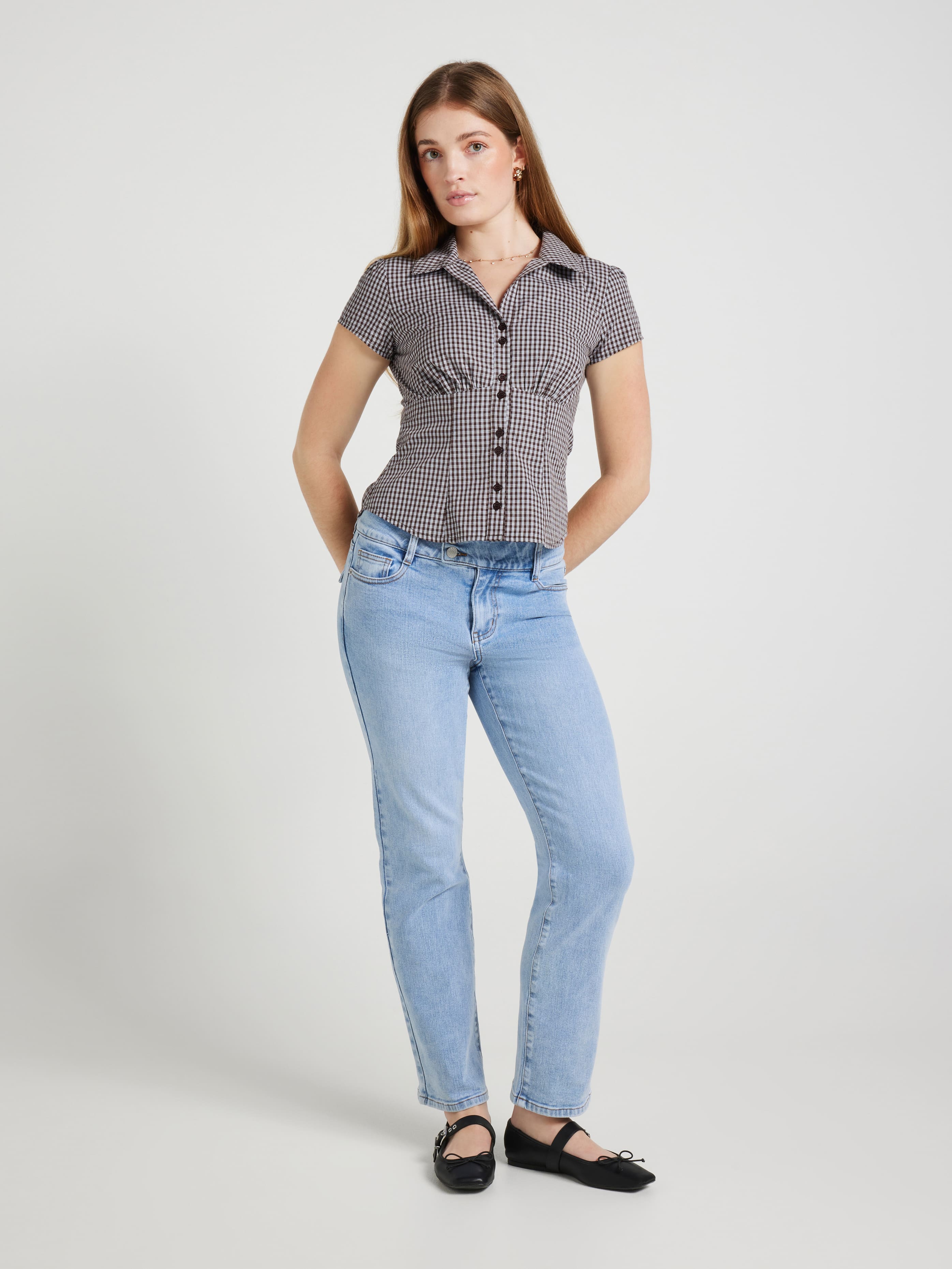 Faye Button Through Short Sleeve Shirt