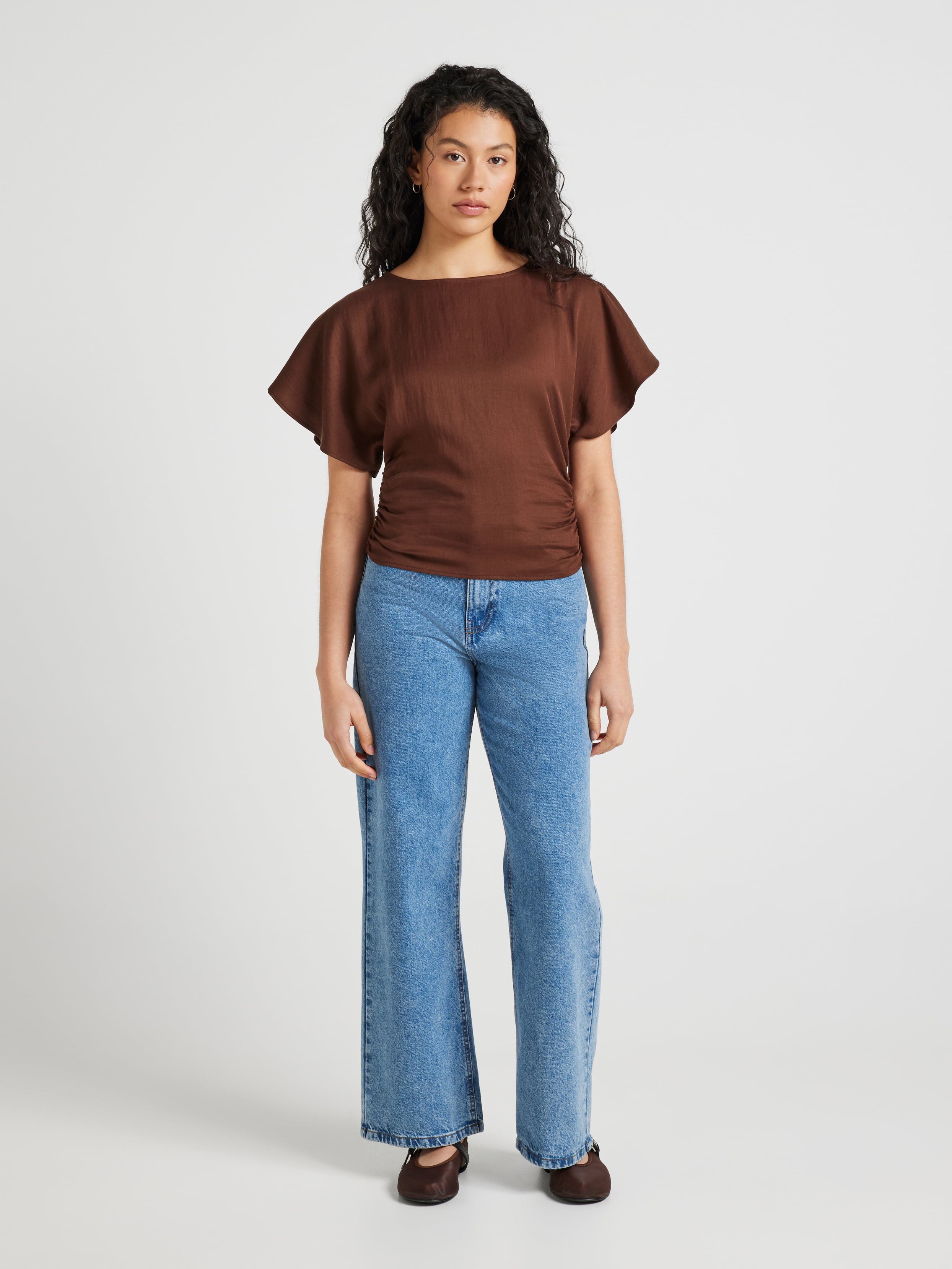 Fleur Flutter Sleeve Top