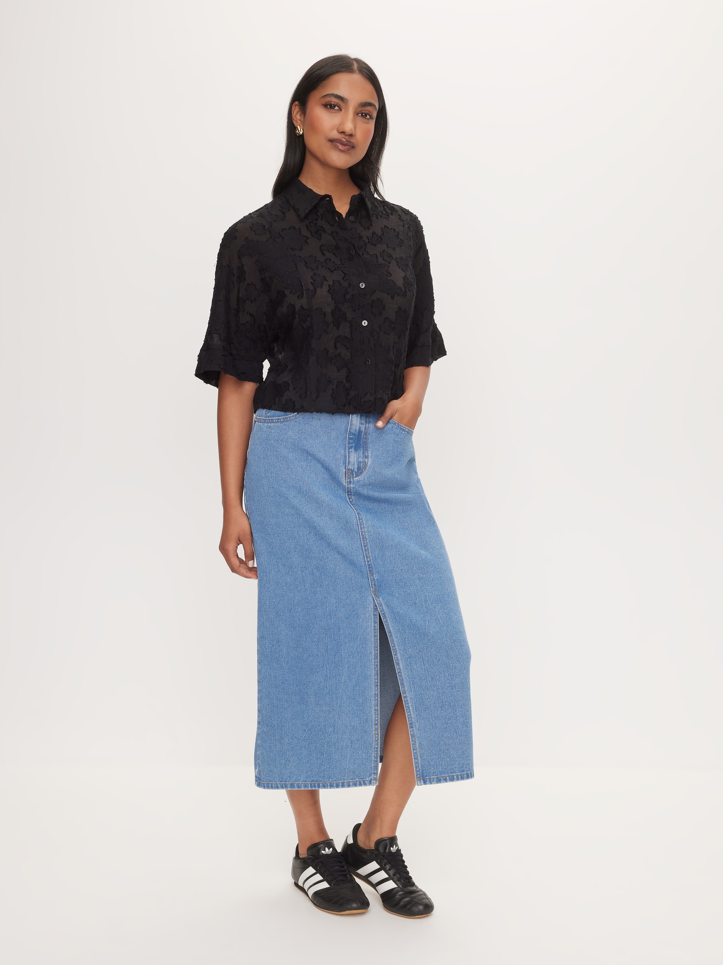 Annie Jacquard Shirt