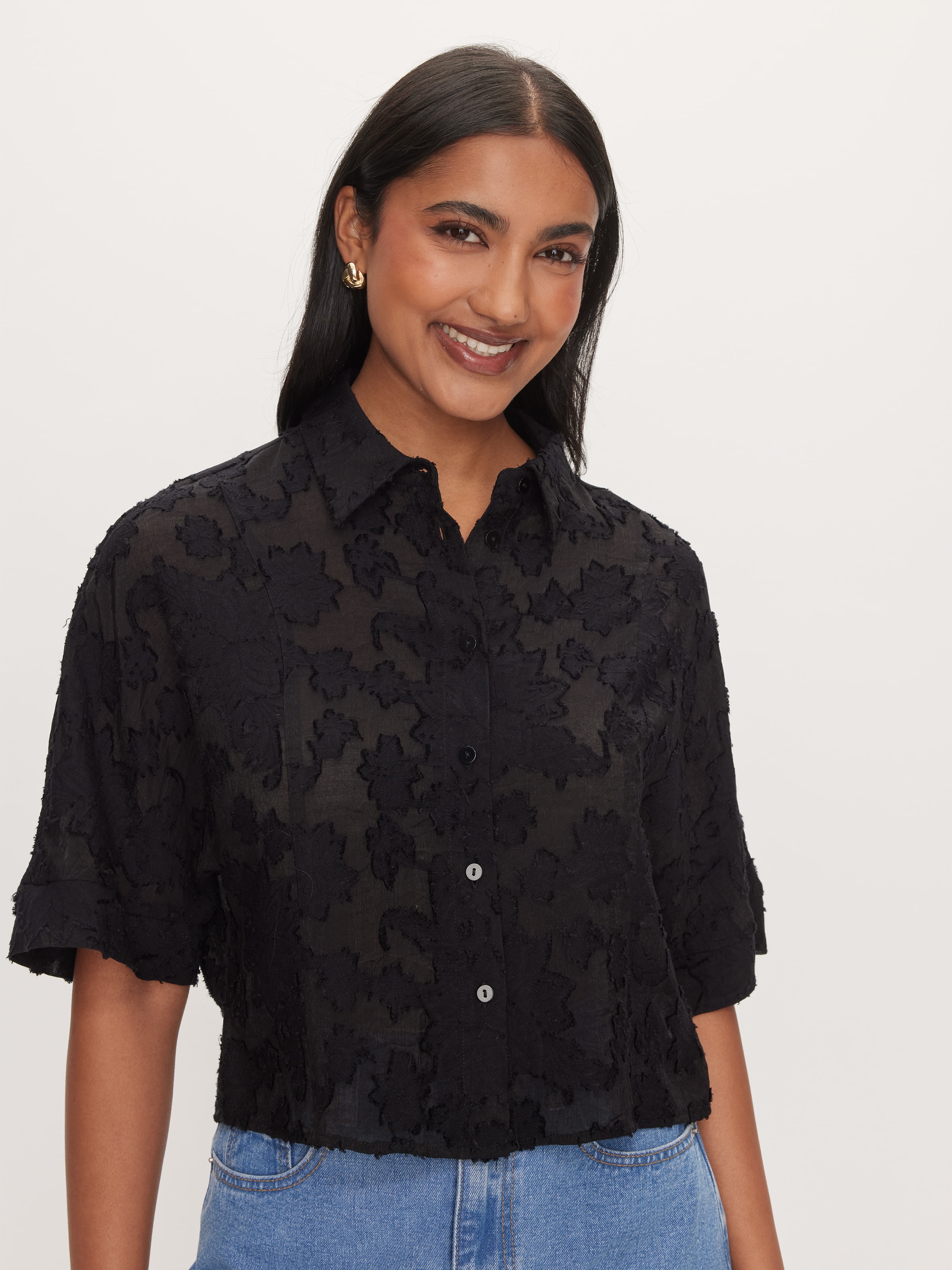 Annie Jacquard Shirt